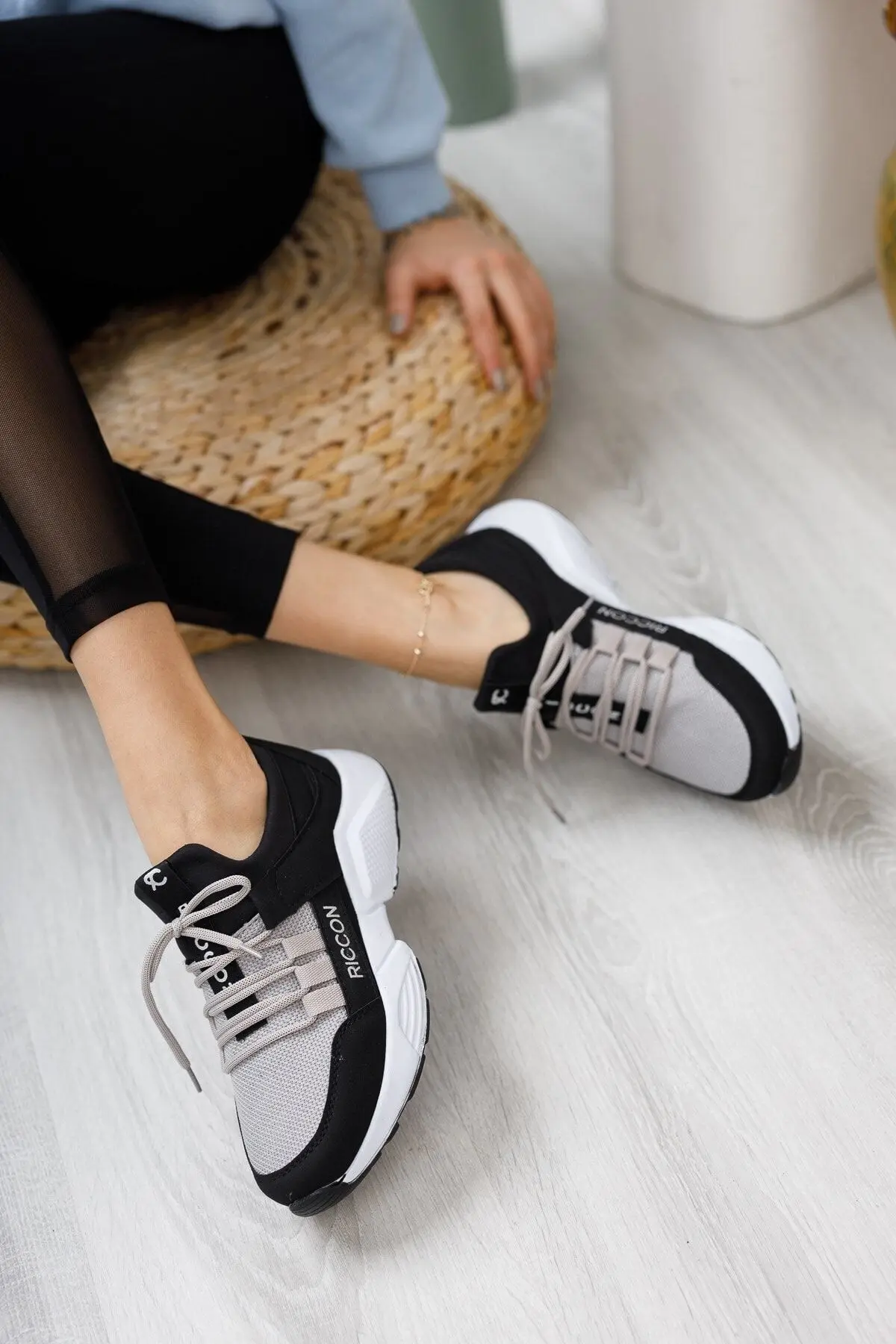 Siyah Buz Unisex Sneaker 0012072