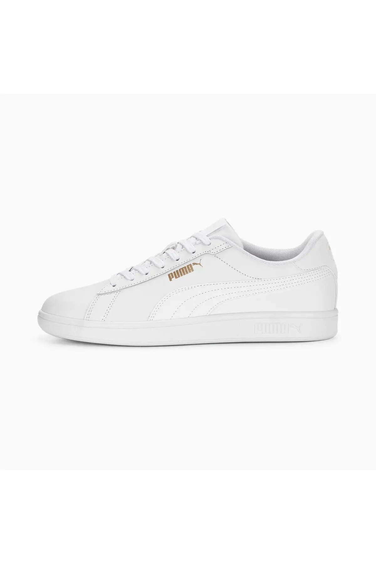 Smash 3.0 L Deri Beyaz Unisex Sneaker Spor Ayakkabı 390987-01