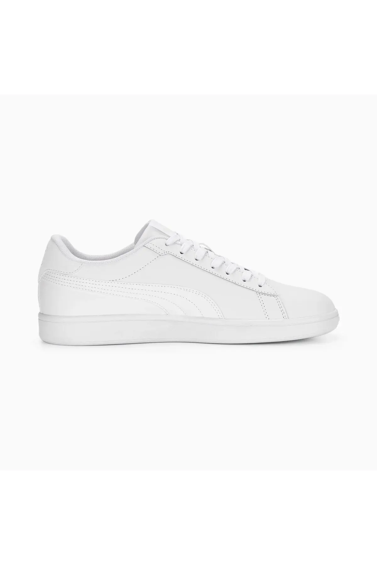 Smash 3.0 L Deri Beyaz Unisex Sneaker Spor Ayakkabı 390987-01