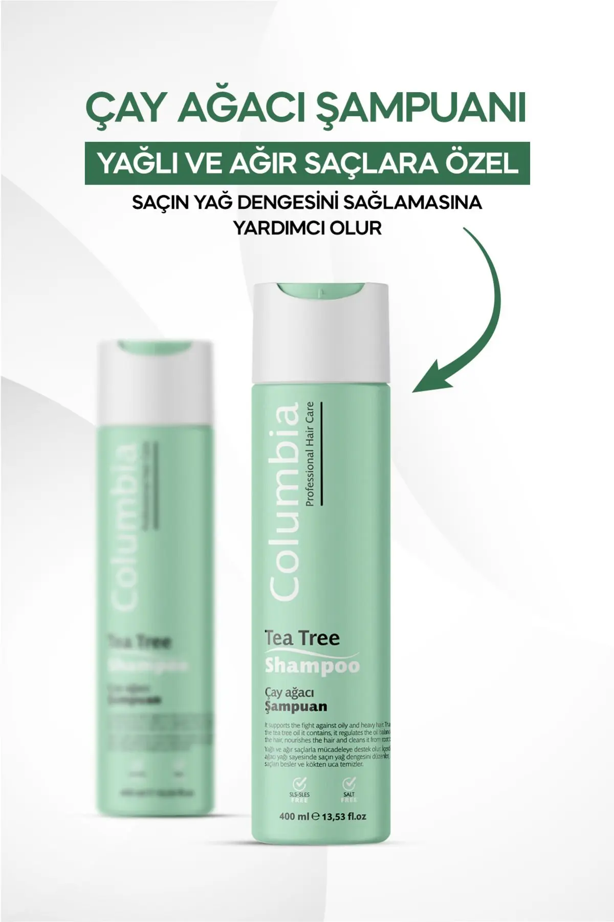 Çay Ağacı Arındırıcı Ve Dengeleyici Şampuan 400 ml