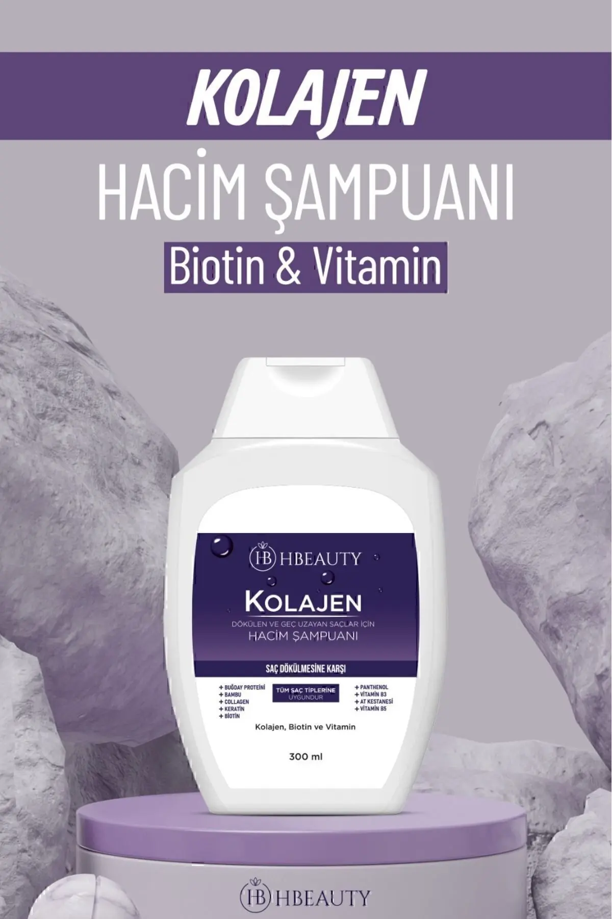 Kolajen Ve Keratin Saç Dökülmesine Karşı Hızlı Sac Uzatan Dolgunlaştırıcı Onarıcı Besleyici Şampuan