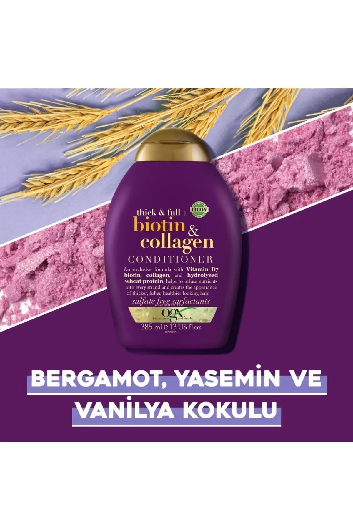 Dolgunlaştirici Biotin & Kolajen Sülfatsız Şampuan 385 ml