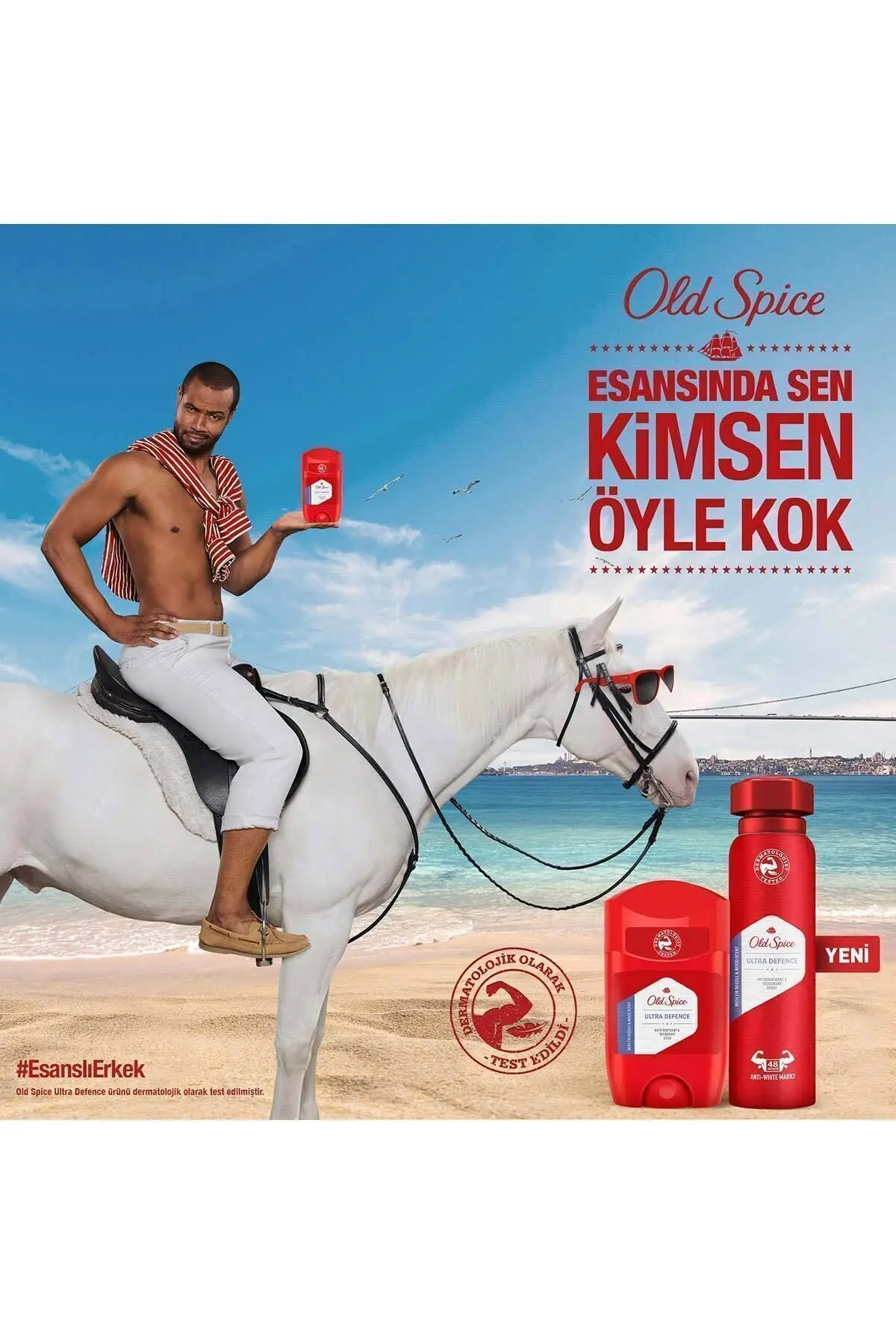 Captain Erkekler Için Stick Deodorant 50 ml