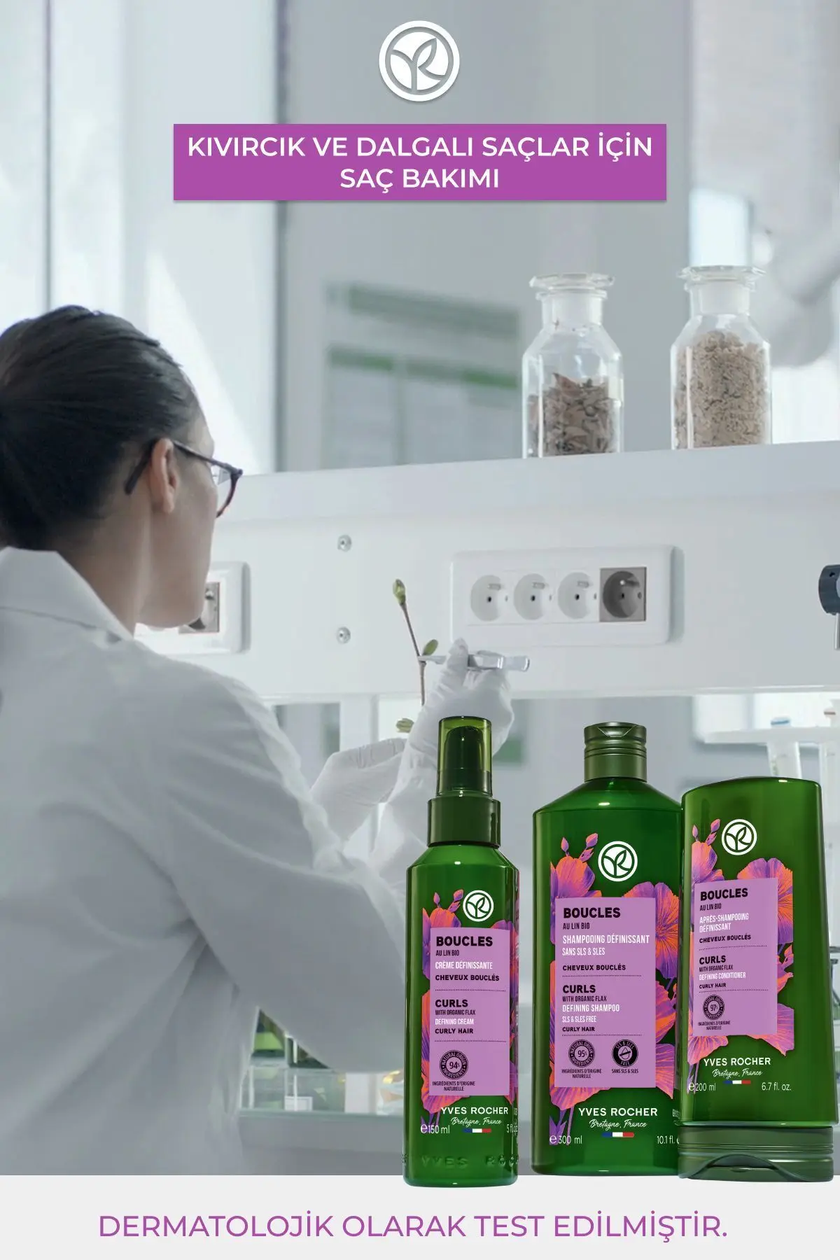 Kıvırcık ve Dalgalı Saçlar İçin (Boucle) Bukle Belirginleştirici Şampuan - Vegan-300 ml