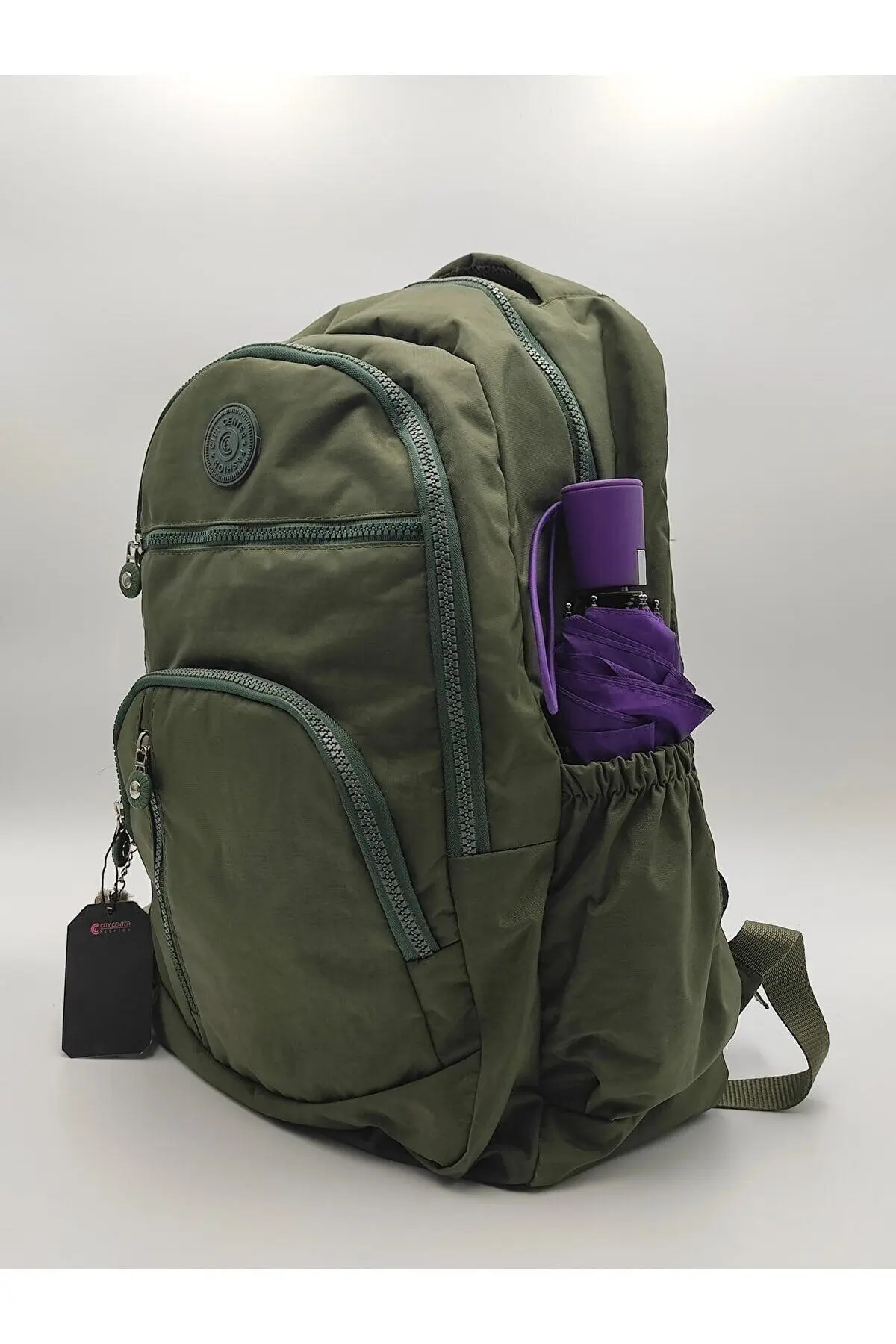 Unisex Okul Sırt Çantası Krinkıl Su Geçirmez Kumaş Büyük Boy Ortaokul Lise Üniversite cty-lbn-301