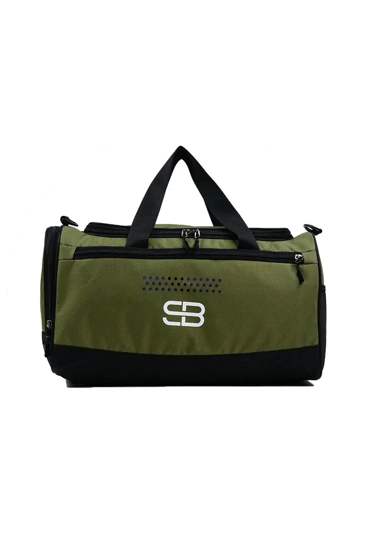 Haki Ayakkabı Gözlü Unisex Orta Boy Spor Fitness Ve Seyahat Çantası