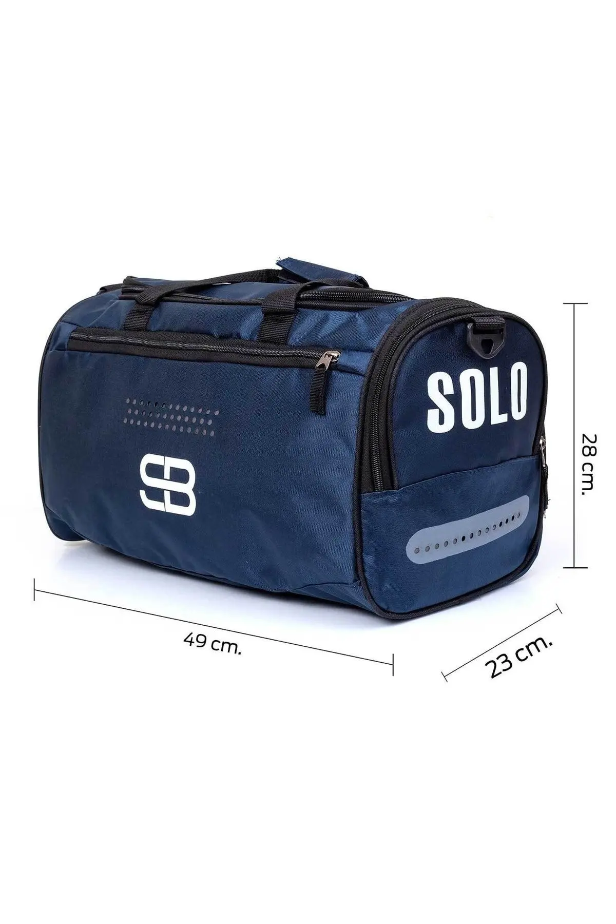 Ayakkabı Gözlü Orta Boy Unisex Lacivert Spor Fitness Ve Seyahat Çantası