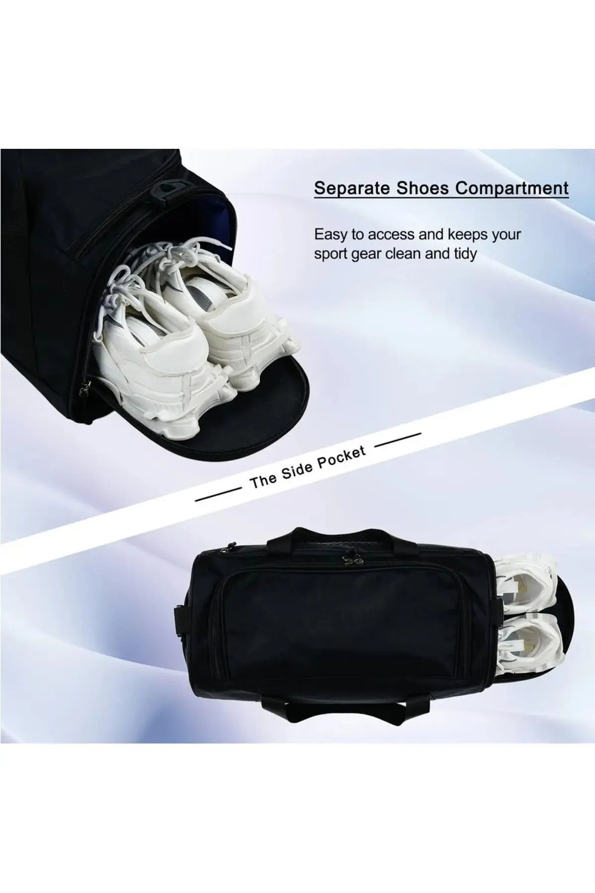 Ayakkabı Gözlü Havalandırmalı Spor, Gym, Fitness Çantası