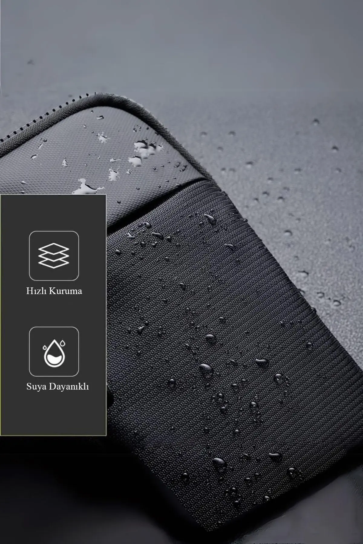 Unisex Impertex Kumaş Telefon Bölmeli Bel Ve Çapraz Omuz Çanta Göğüs Seyahet Günlük Bodybag