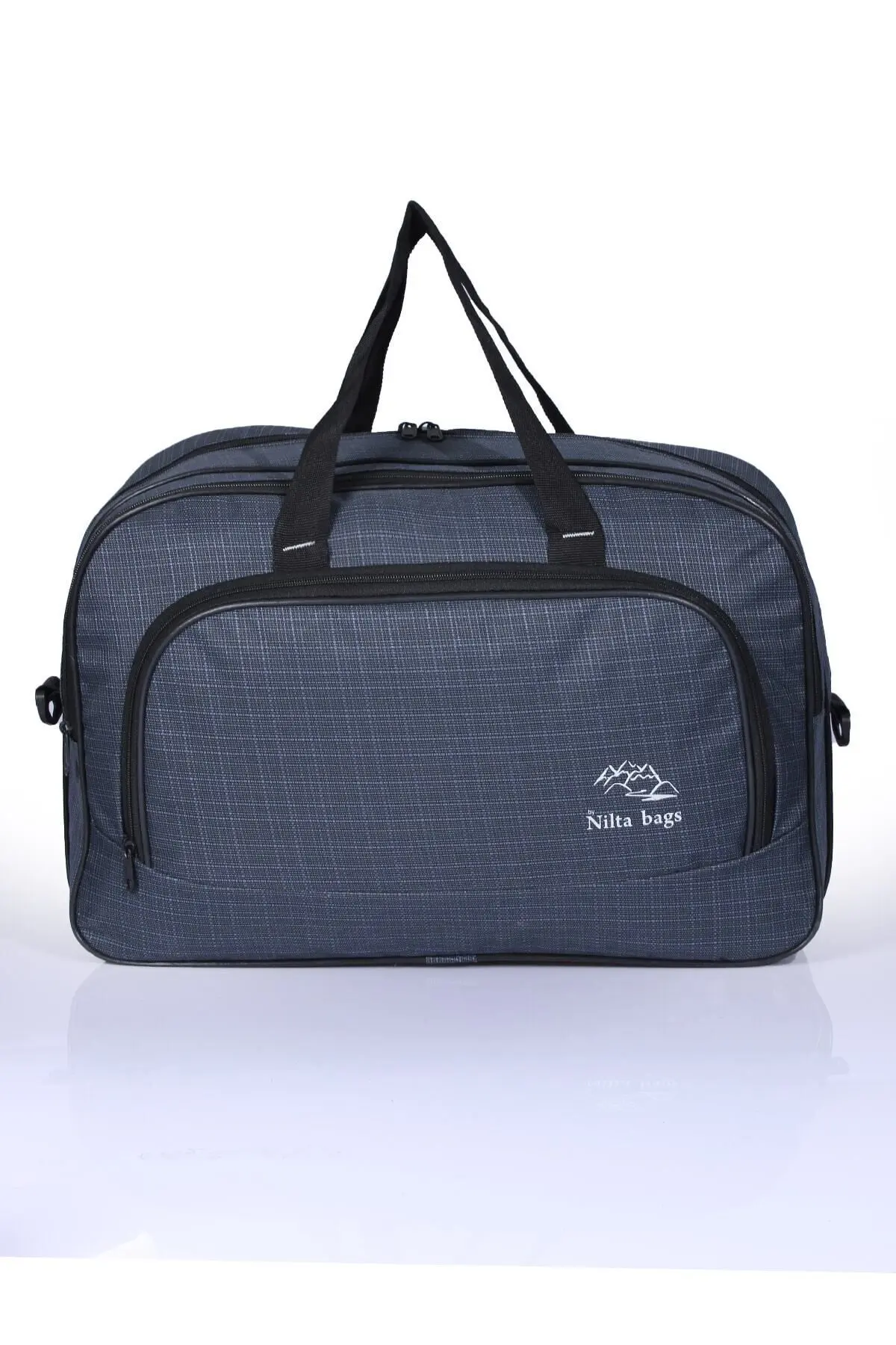 Nil-01 Unısex Havlu Kumaş Hostes Valiz Seyahat Tatil Spor Hastane Çok Gözlü El Ve Omuz Çantası Kabin