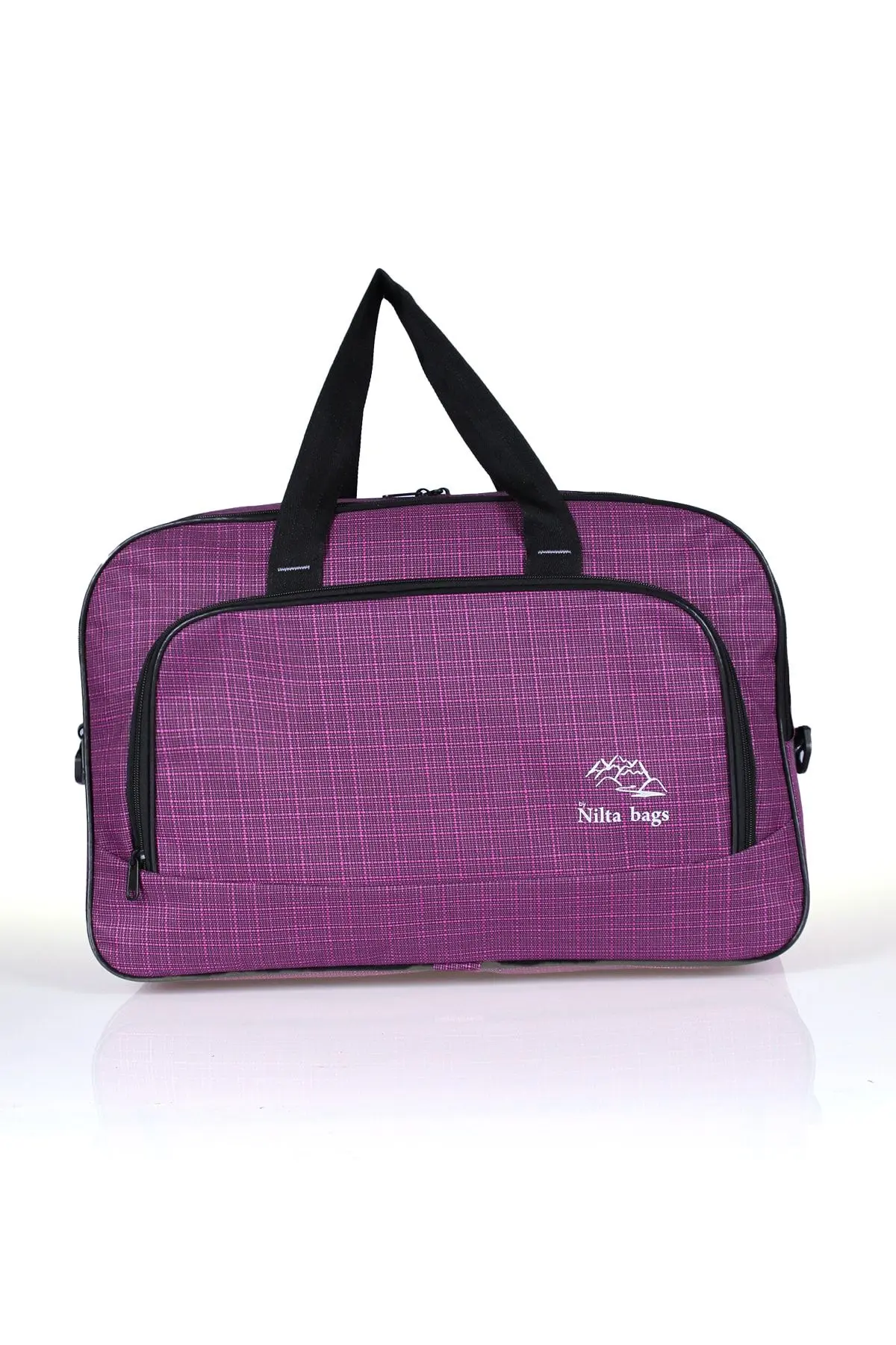 Nil-01 Unısex Havlu Kumaş Hostes Valiz Seyahat Tatil Spor Hastane Çok Gözlü El Ve Omuz Çantası Kabin