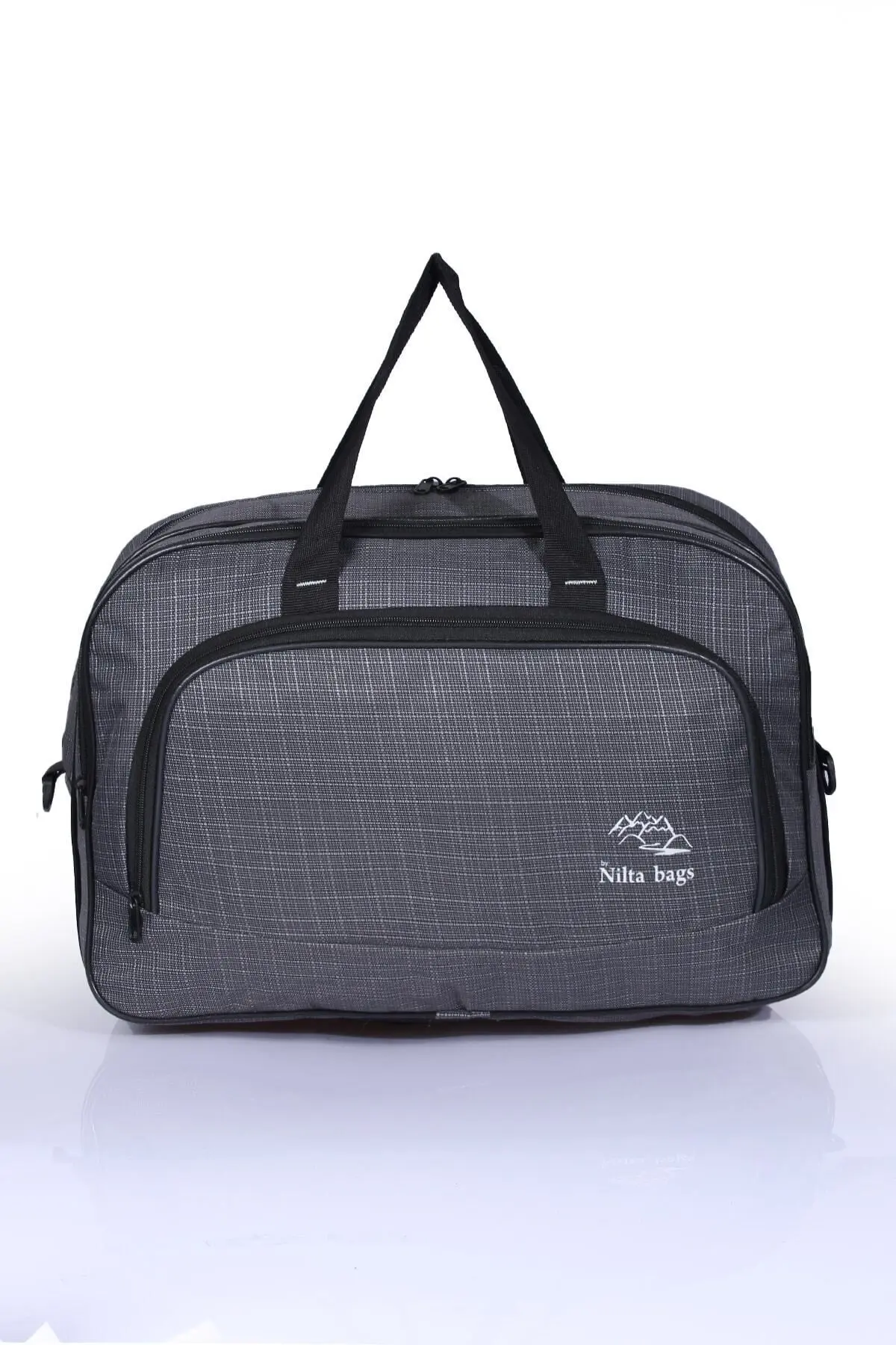 Nil-01 Unısex Havlu Kumaş Hostes Valiz Seyahat Tatil Spor Hastane Çok Gözlü El Ve Omuz Çantası Kabin