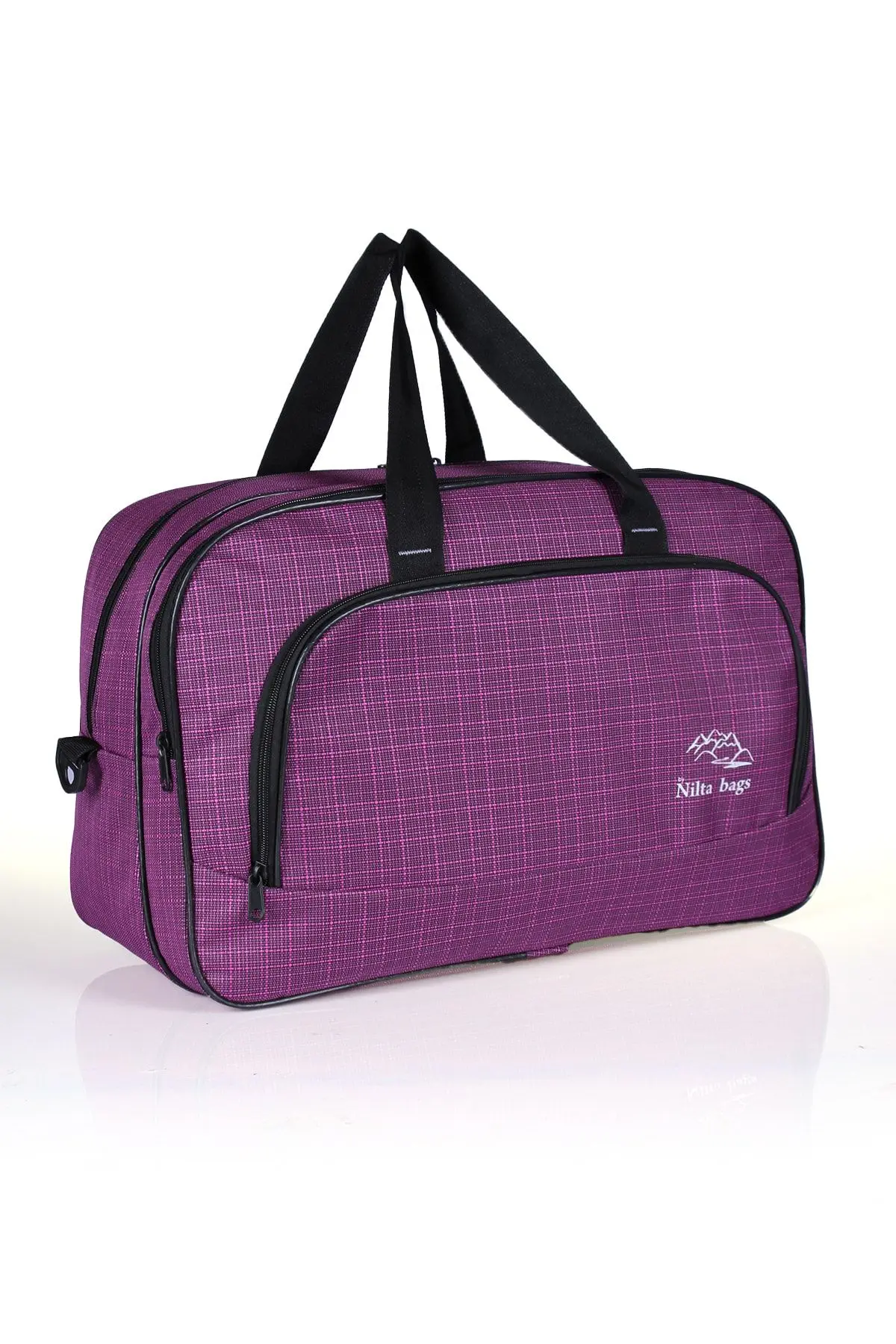 Fiyaka Nil-01 Unısex Havlu Kumaş Hostes Valiz Seyahat Tatil Spor Hastane Çok Gözlü El Ve Omuz Çantası Kabin