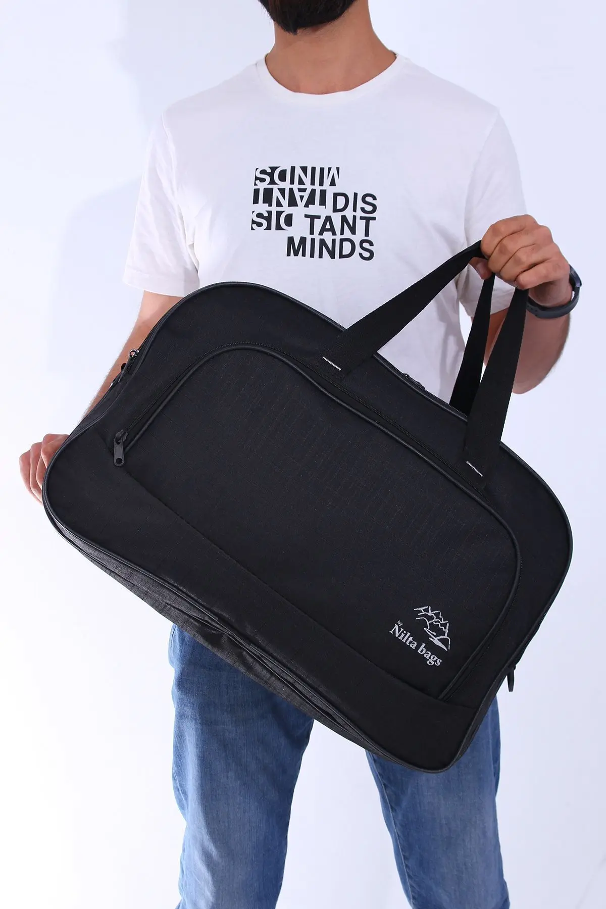 nil-01 UNISEX HAVLU KUMAŞ HOSTES VALİZ SEYAHAT TATİL SPOR HASTANE ÇOK GÖZLÜ EL VE OMUZ ÇANTASI KABİN