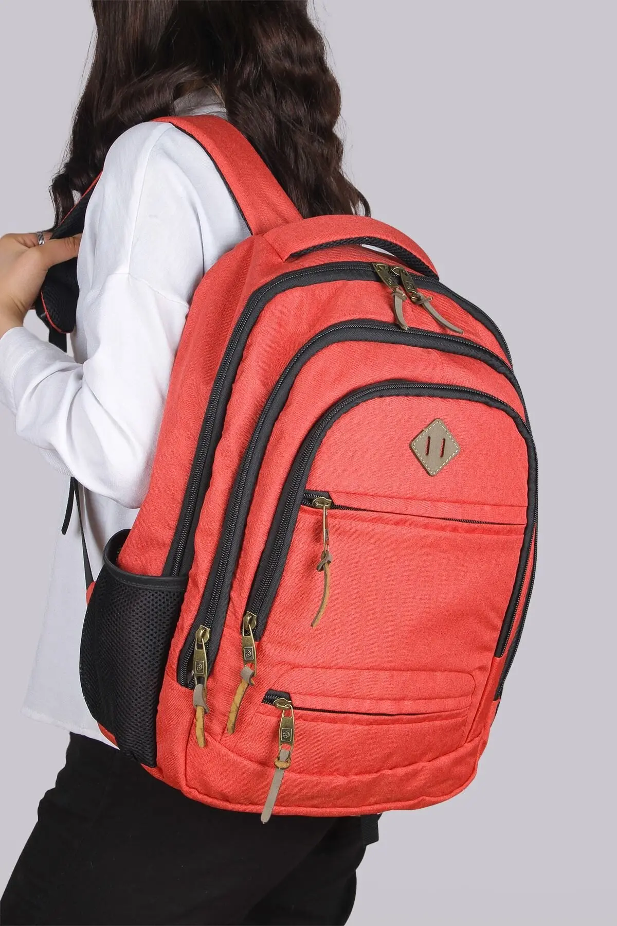 Fiyaka Gk19 Unisex Okul Sırt Çantası Öğrenci Günlük Seyahat Tatil Spor Yürüyüş Seyahat Gezi Kamp Günlük Som