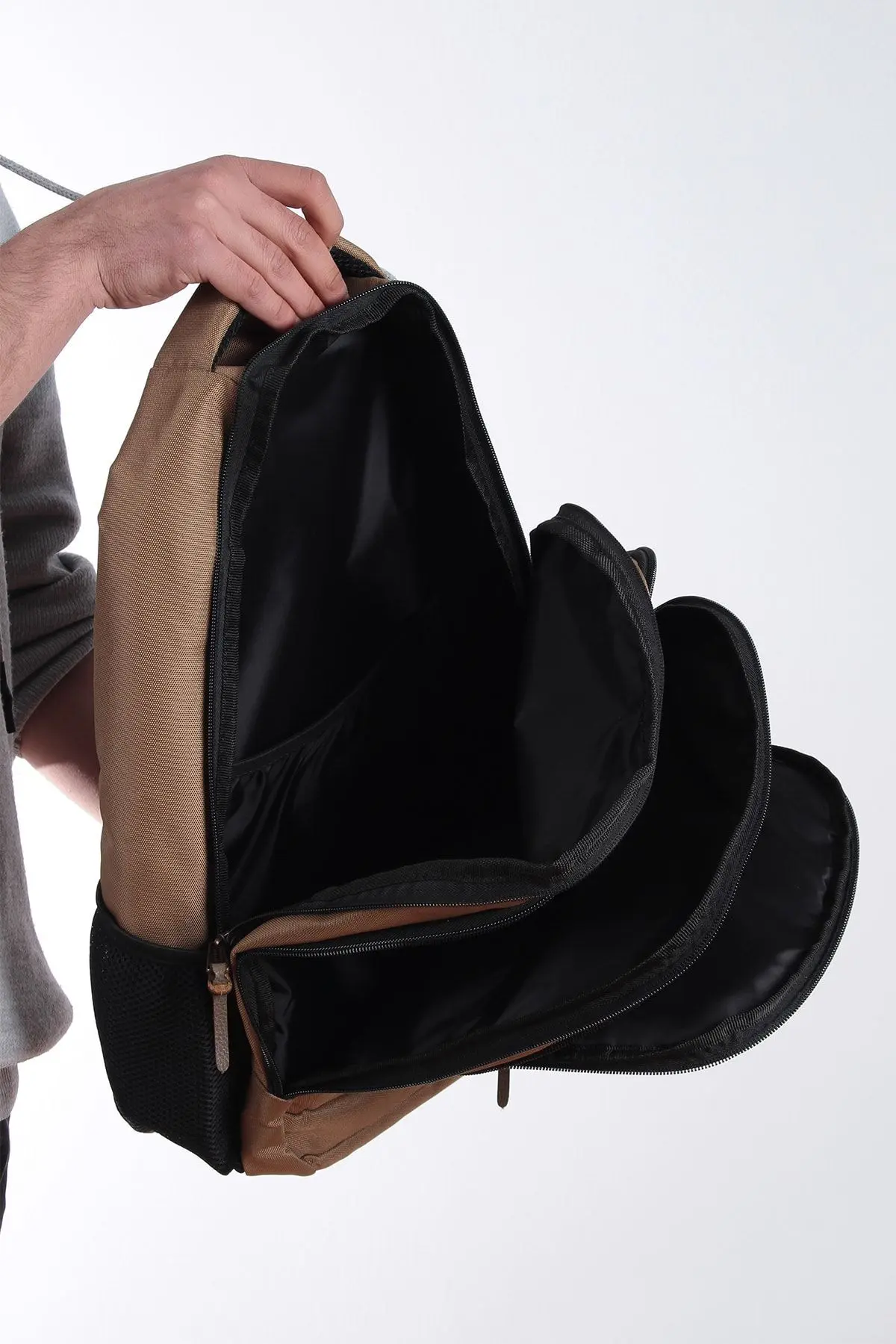 Gk19 Unisex Okul Sırt Çantası Öğrenci Günlük Seyahat Tatil Spor Yürüyüş Seyahat Gezi Kamp Günlük Cam