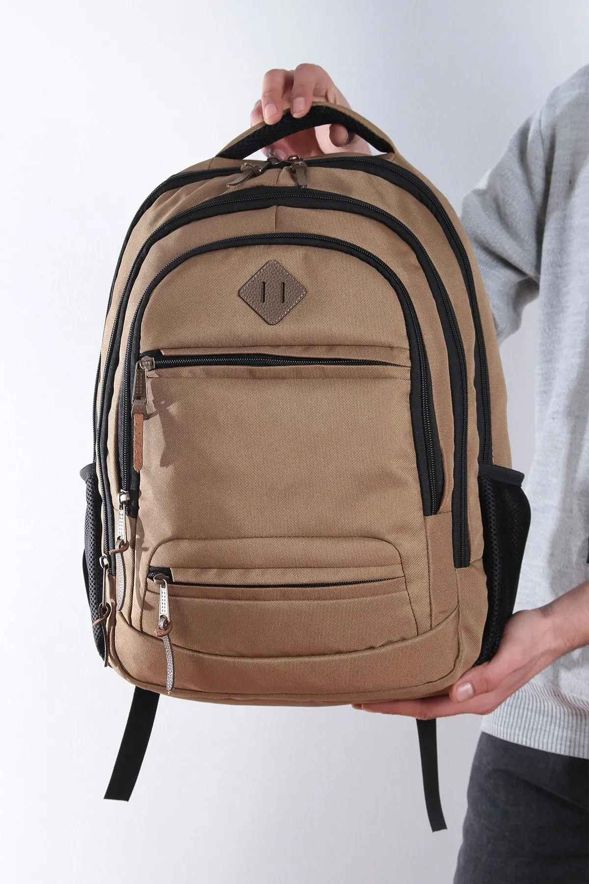 Gk19 Unisex Okul Sırt Çantası Öğrenci Günlük Seyahat Tatil Spor Yürüyüş Seyahat Gezi Kamp Günlük Cam