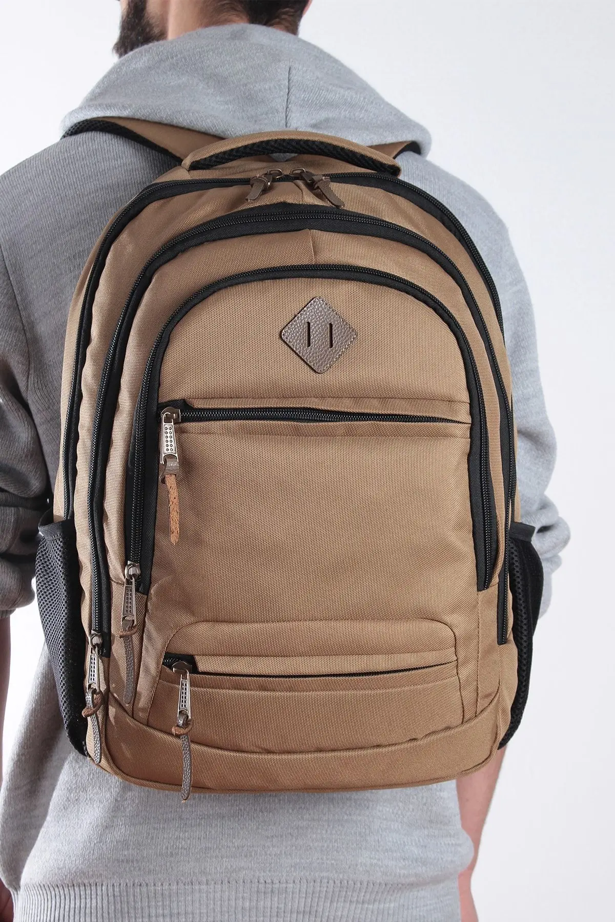 Gk19 Unisex Okul Sırt Çantası Öğrenci Günlük Seyahat Tatil Spor Yürüyüş Seyahat Gezi Kamp Günlük Cam