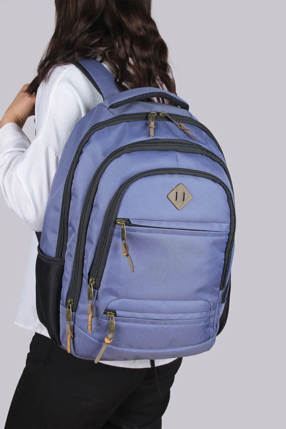Gk19 Unisex Okul Sırt Çantası Öğrenci Günlük Seyahat Tatil Spor Yürüyüş Seyahat Gezi Kamp Günlük Ind