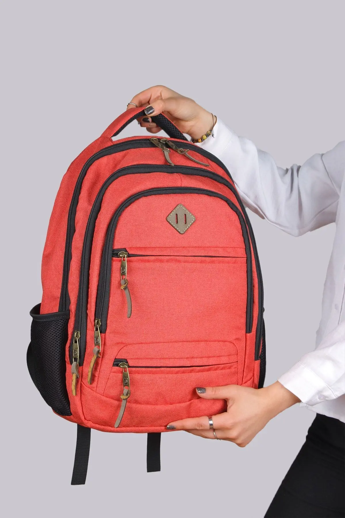 Gk19 Unisex Okul Sırt Çantası Öğrenci Günlük Seyahat Tatil Spor Yürüyüş Seyahat Gezi Kamp Günlük Som