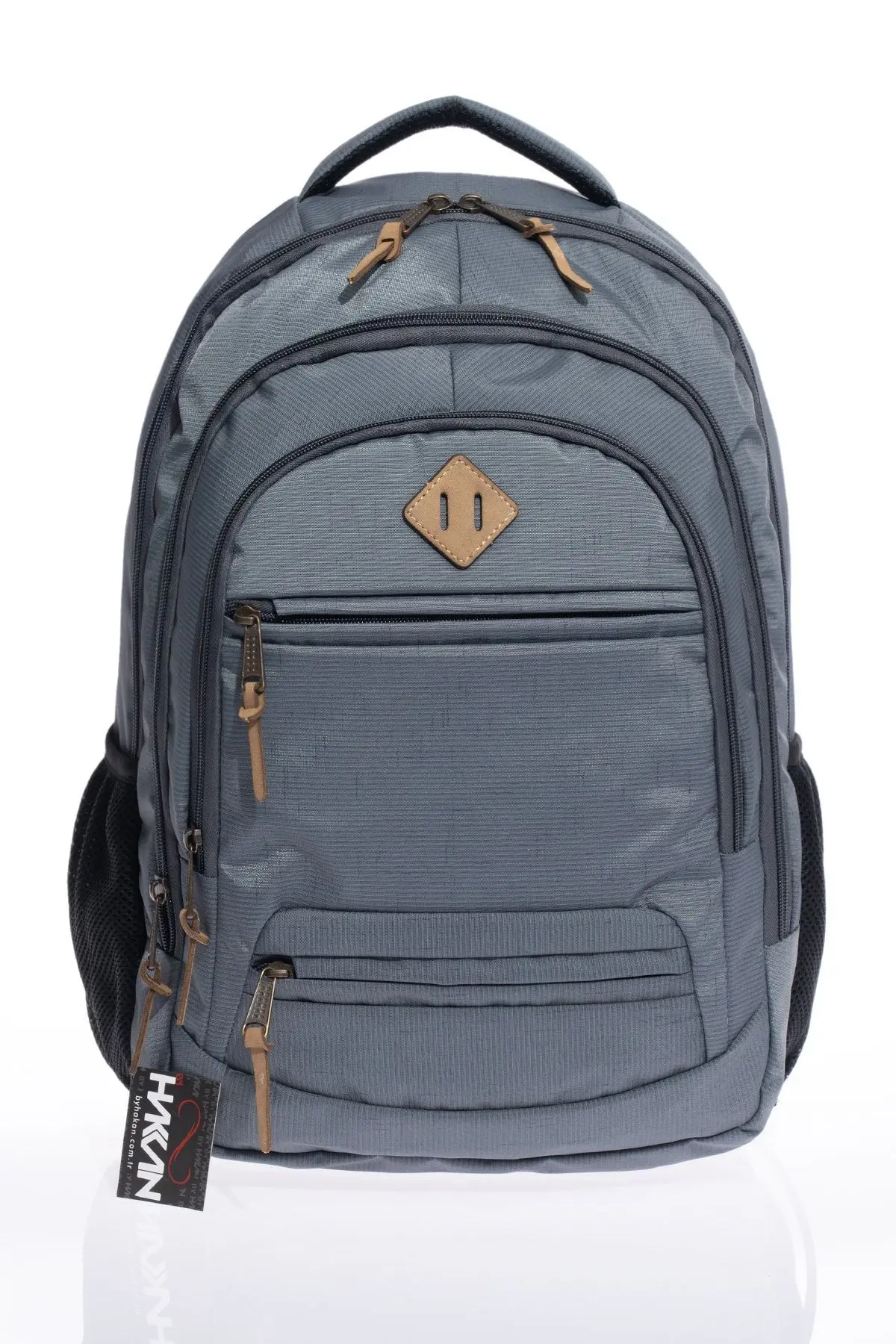 Gk19 Unisex Okul Sırt Çantası Öğrenci Günlük Seyahat Tatil Spor Yürüyüş Seyahat Gezi Kamp Günlük Gri