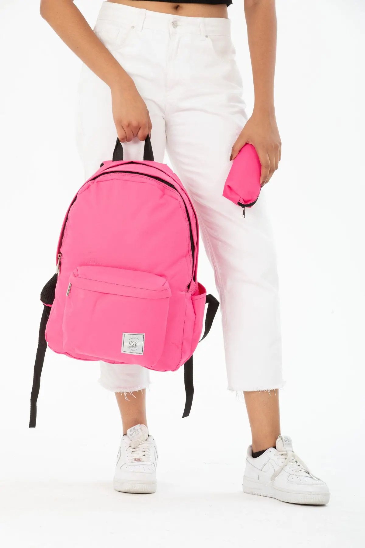 Unisex Ortopedik Su Geçirmez Leptop Bölmeli Hafif Günlük ve Okul Sırt Çantası ve Kalemlik