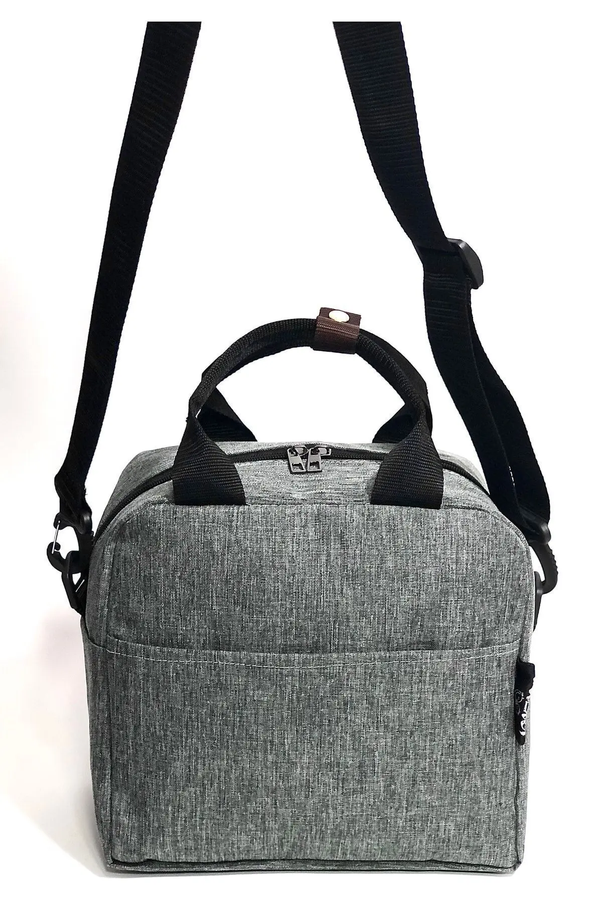 Termal , Isı Yalıtımlı (SICAK/SOGUK) Beslenme ,yemek Taşıma Çantası Gri