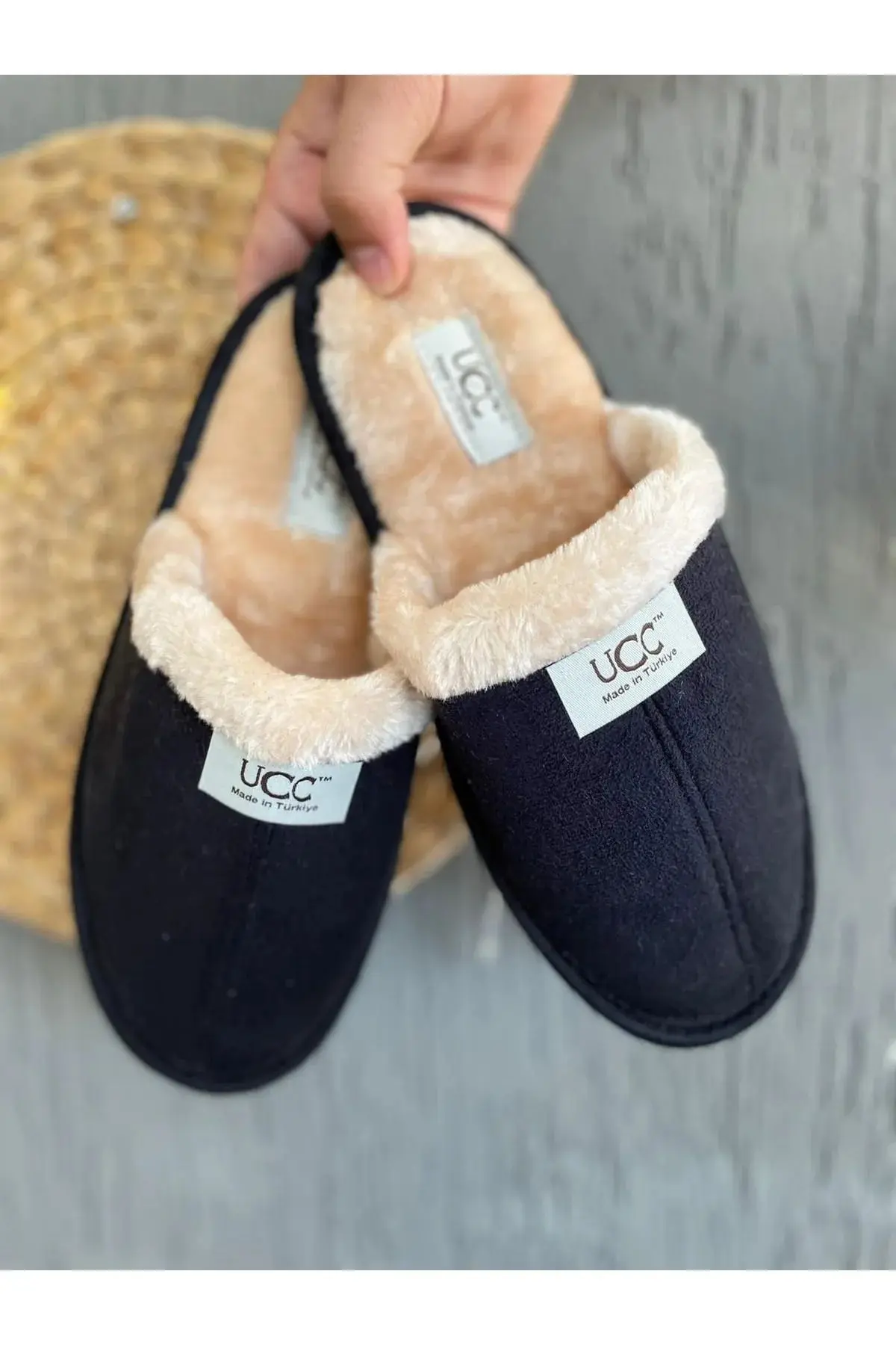 NOVİNS Yumuşak Hafif Taban Kışlık Ev Terliği