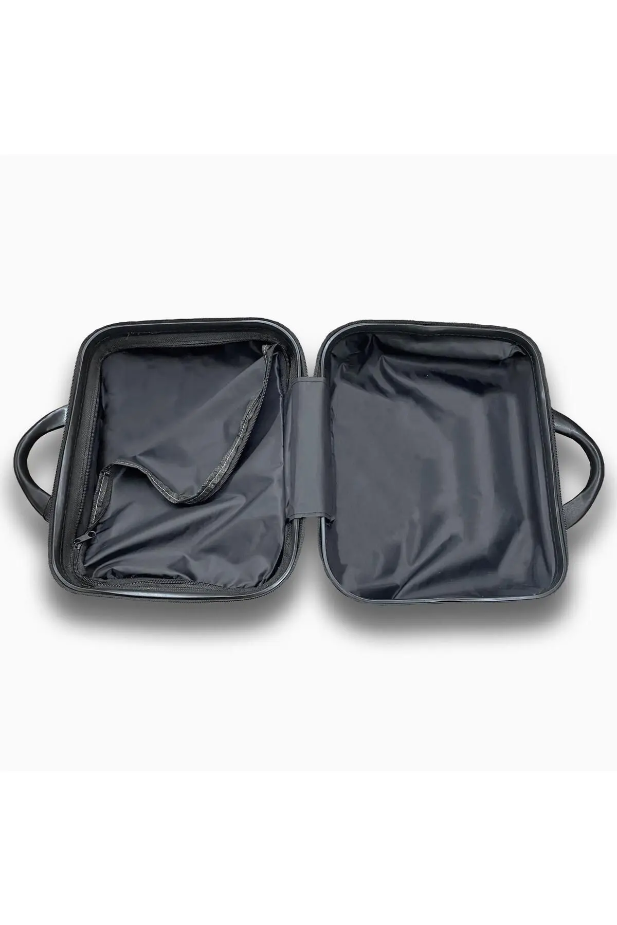 Lotus Abs Orta Ve Makyaj Boy Rose 2'li Valiz Seti