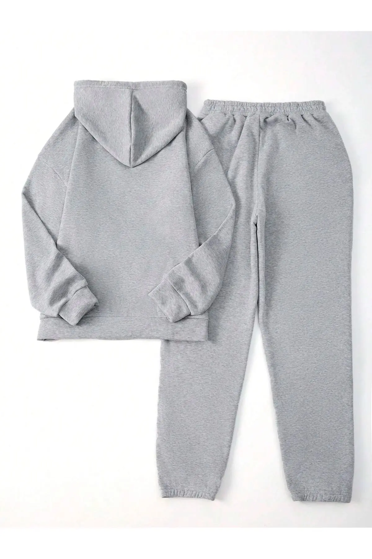 UNISEX EŞOFMAN TAKIMI - BÜYÜK BEDEN KAPÜŞONLU TAKIM
