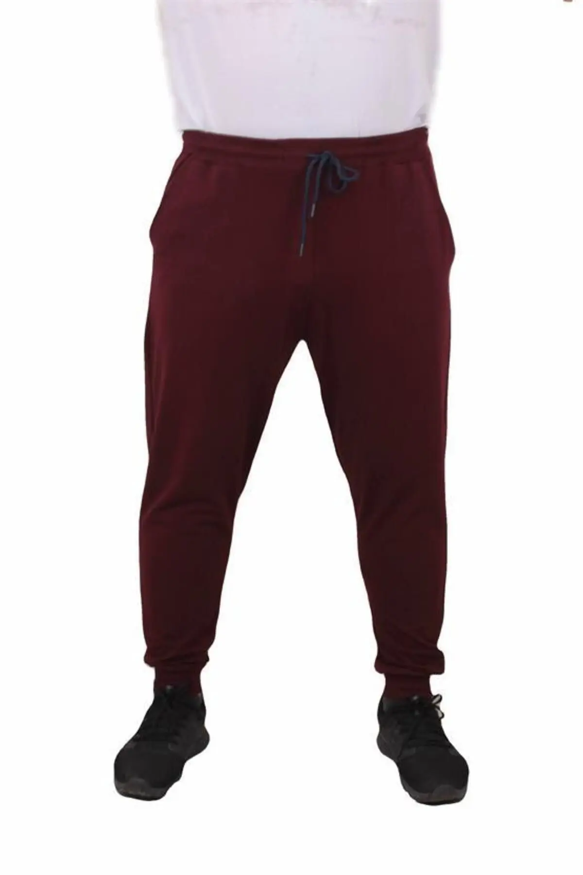 Büyük Beden Basic Eşofman Altı Full Lycra 11516 MURDUM