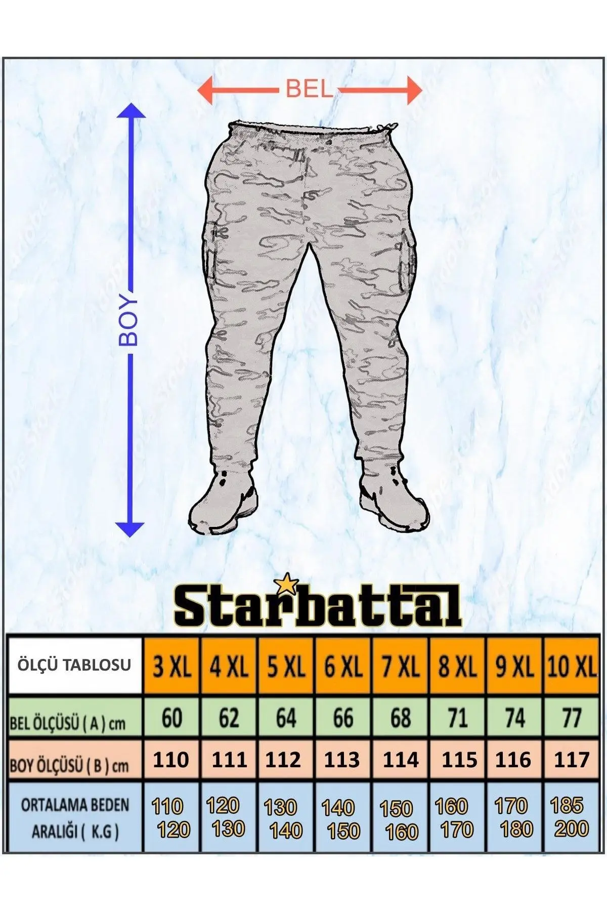 Büyük Beden Basic Eşofman Altı Full Lycra 11516 Askeri Yeşil