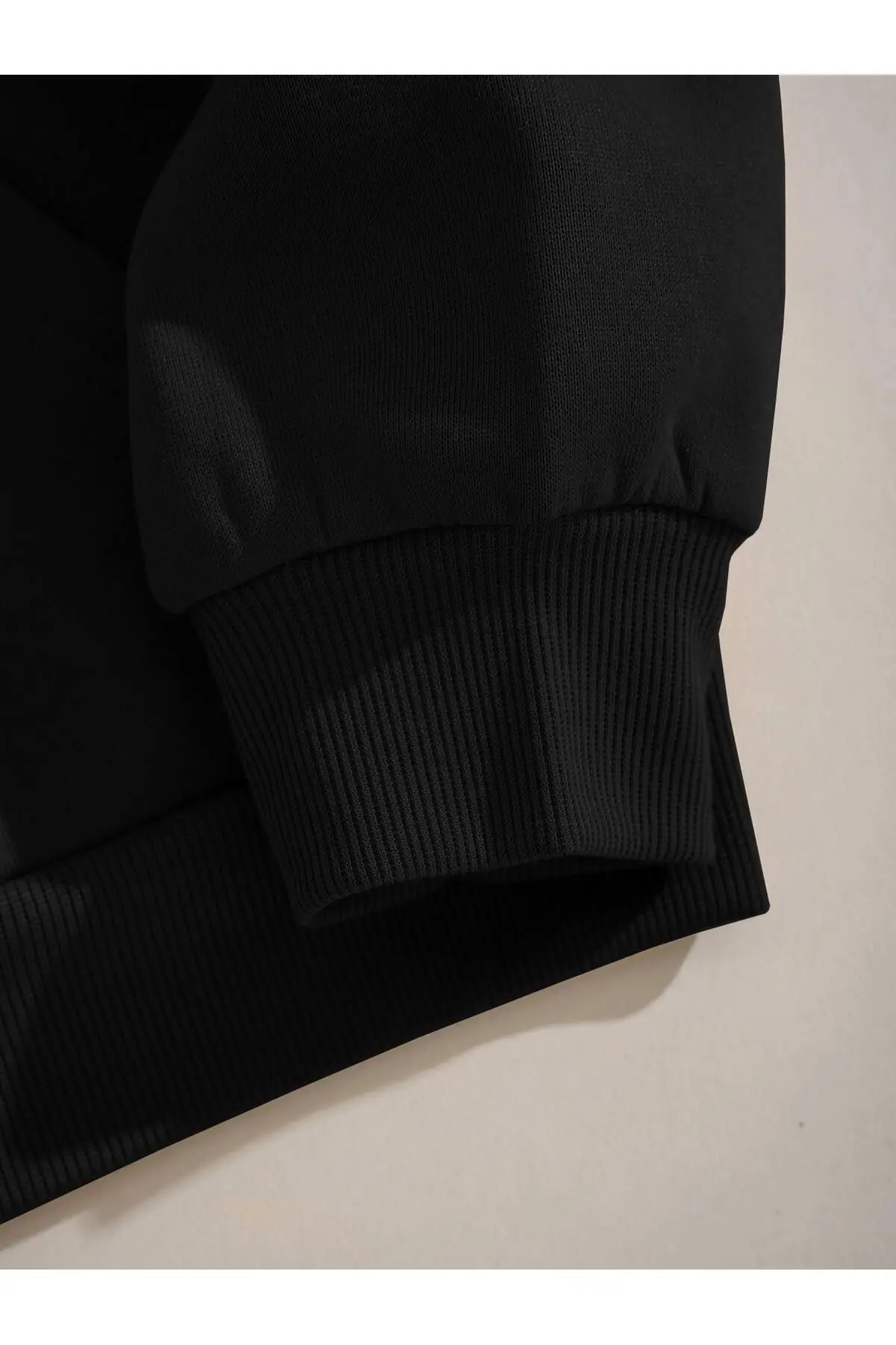 Unısex Rahat Kesim Sweatshirt- Kapüşonlu Sweatshirt