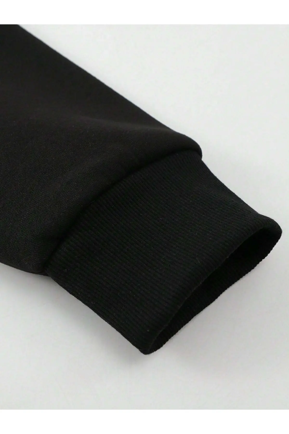 hila moda  Büyük beden Baskılı kapüşonlu sweatshirt ve pantolon takımı