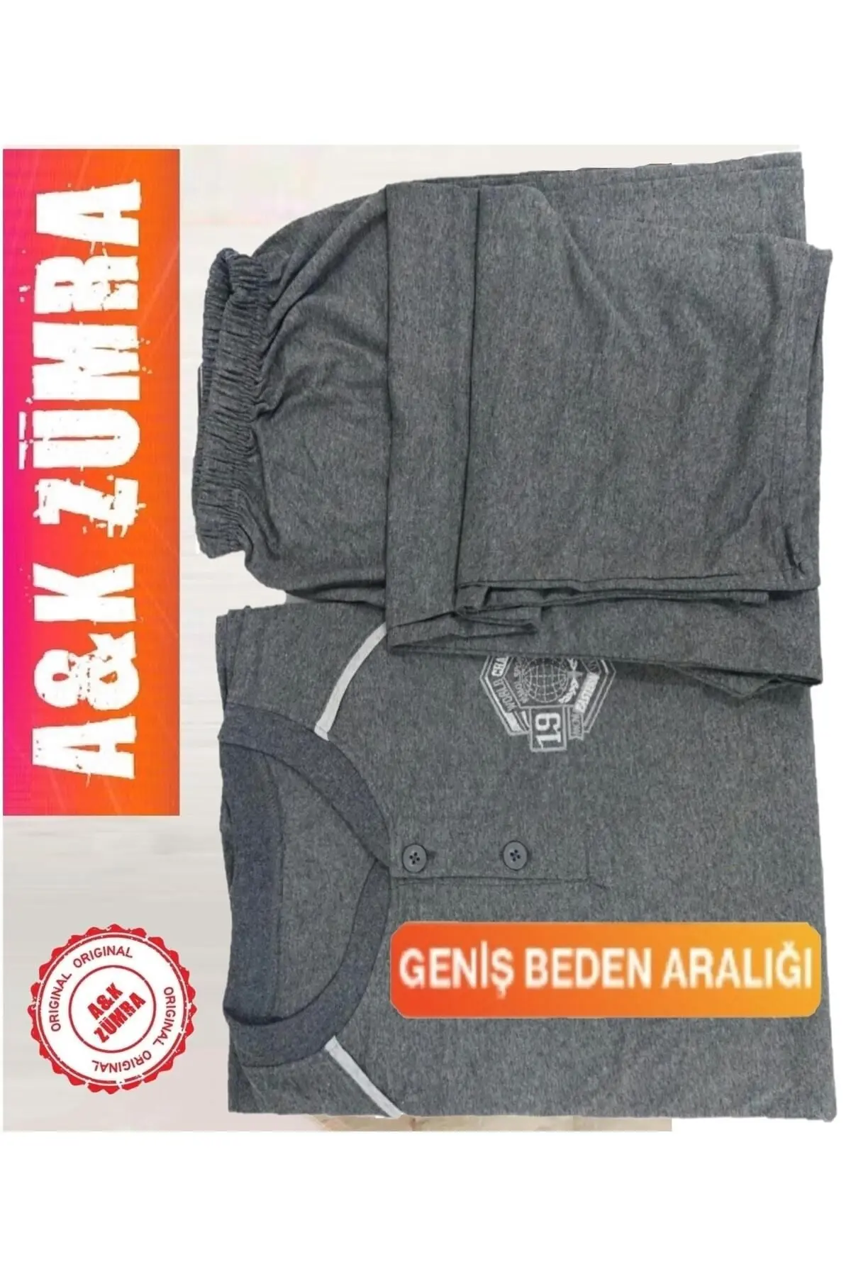 Penye Pamuk Ekonomik Yazlık Erkek Pijama Takımı