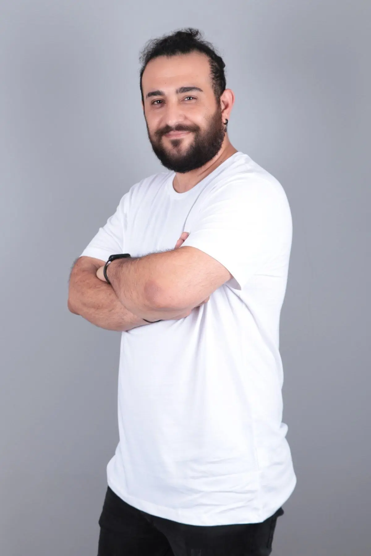 Büyük Beden Basic T-shirt %100 Pamuk Tişört