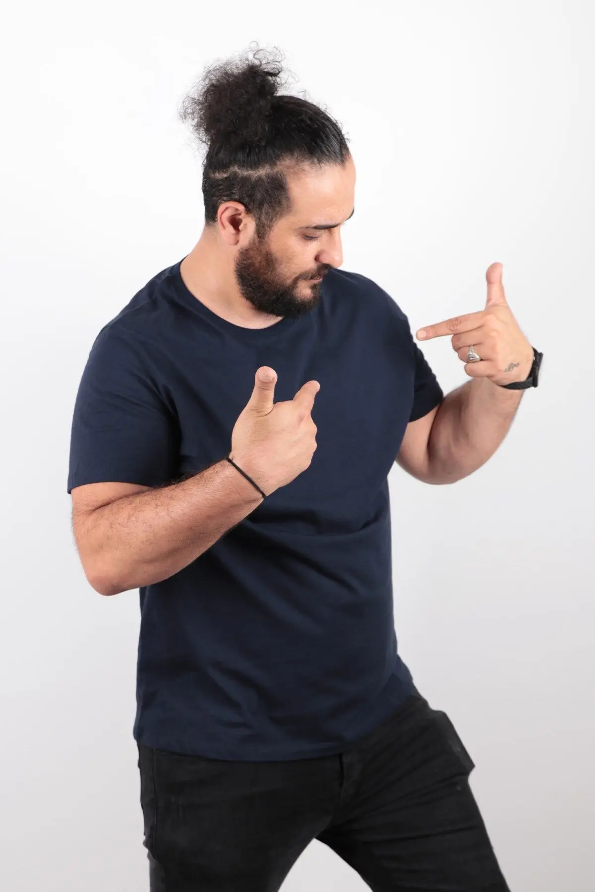 Büyük Beden Basic T-shirt %100 Pamuk Tişört