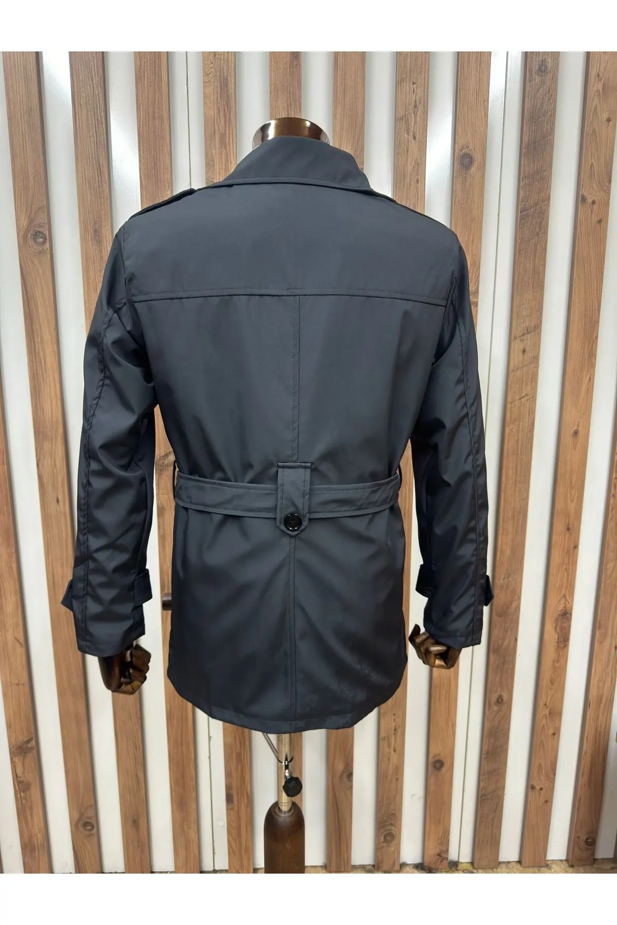 Su Tutmaz Regular Fit Kruvaze Trençkot