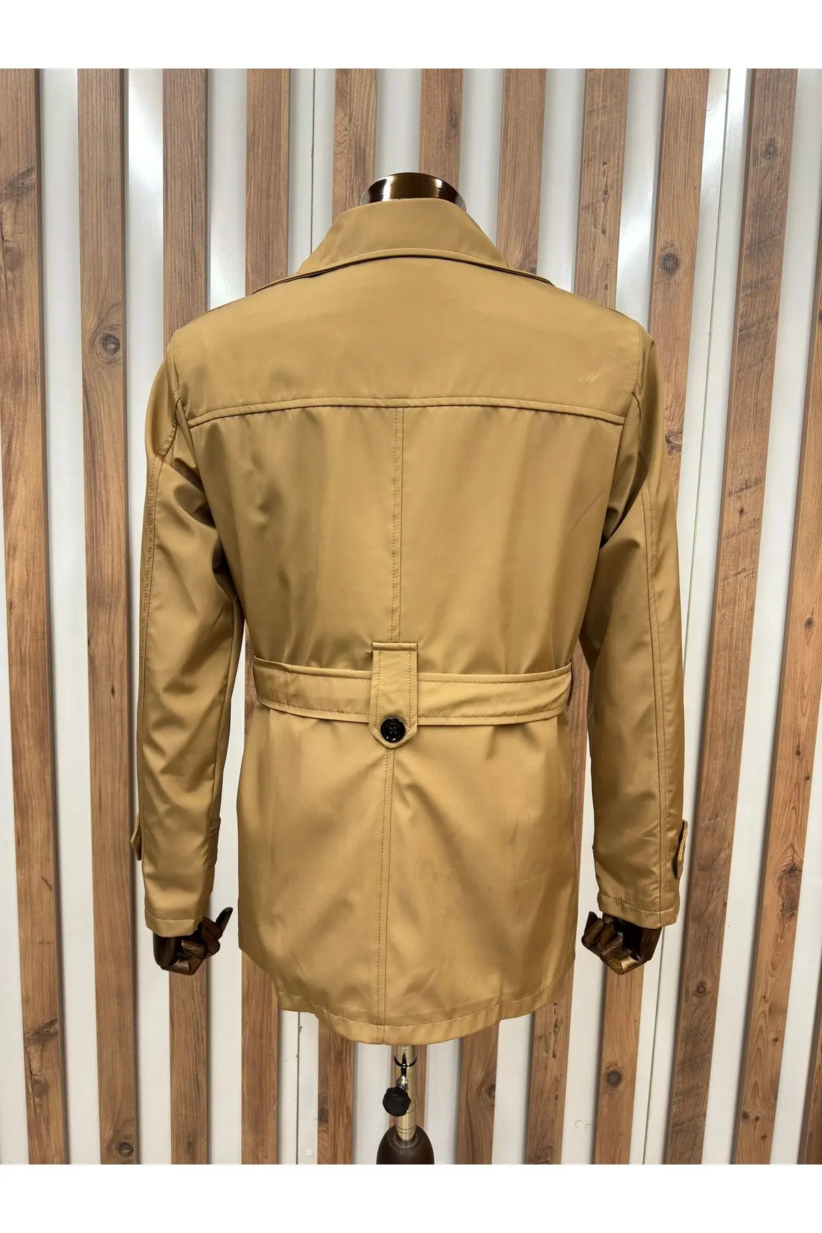 Su Tutmaz Regular Fit Kruvaze Trençkot