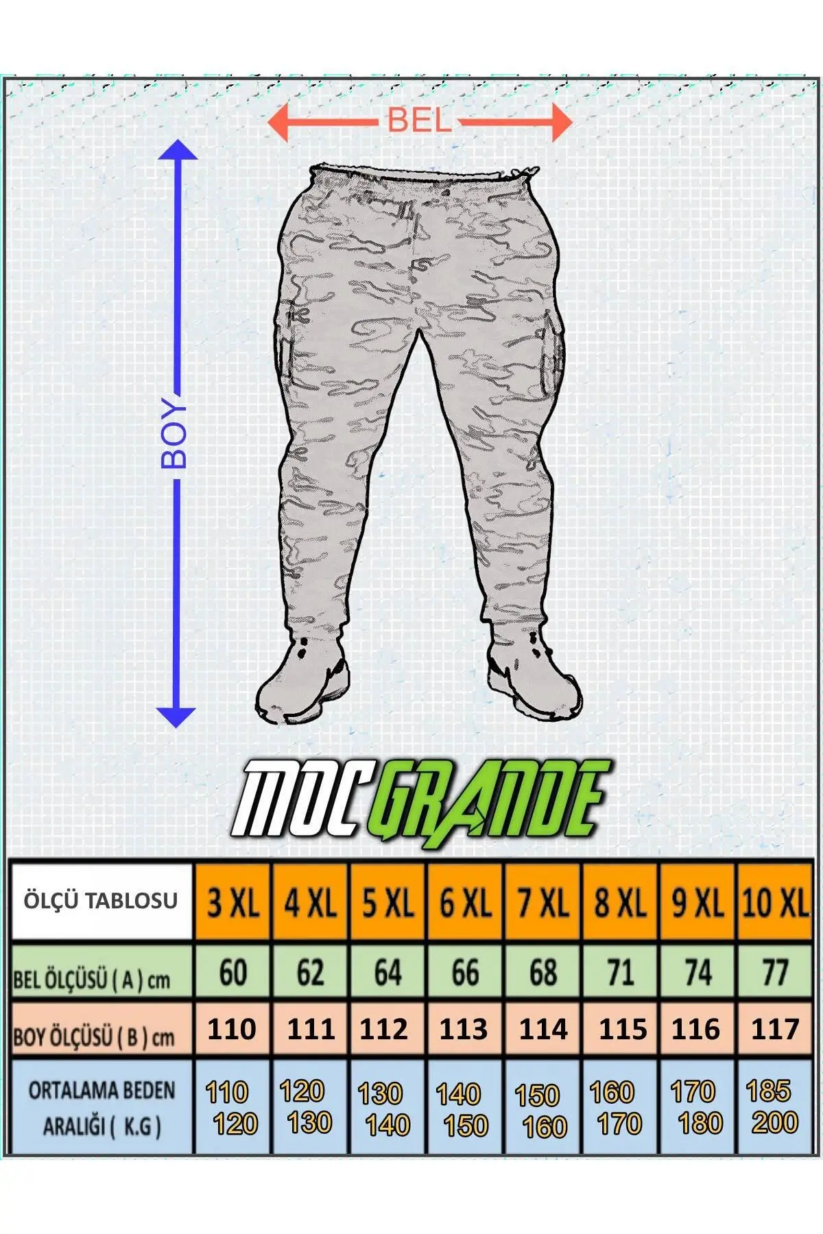 Büyük Beden Basic Eşofman Altı Full Lycra 11516 TABA