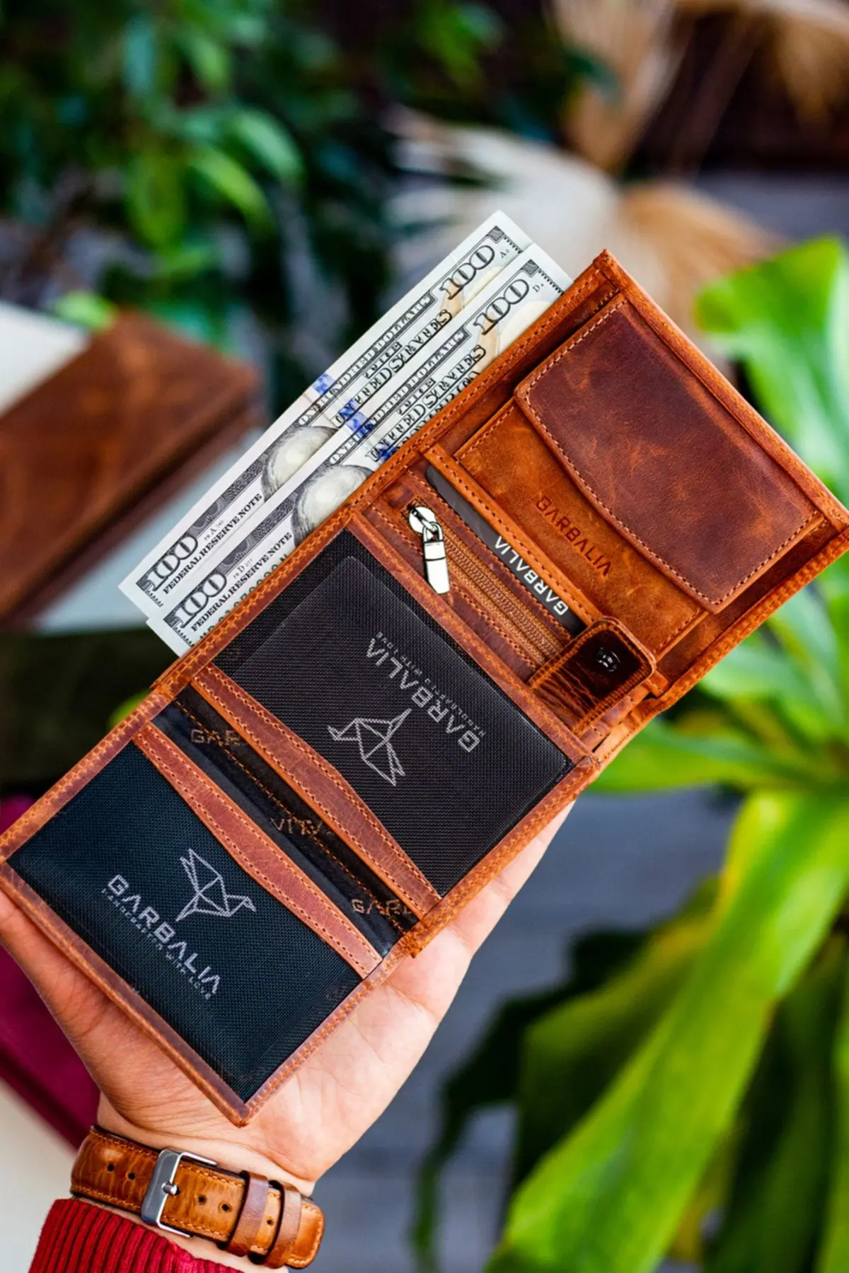 Jackson Hakiki Deri Bozuk Para Gözlü Taba Cüzdan