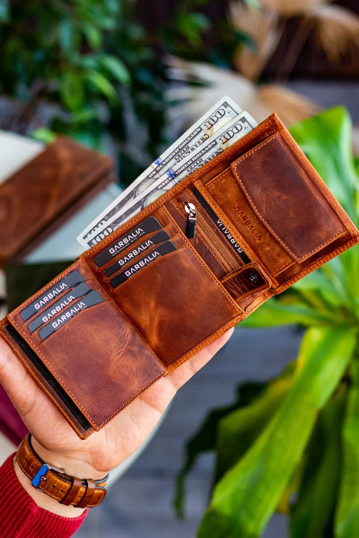 Jackson Hakiki Deri Bozuk Para Gözlü Taba Cüzdan