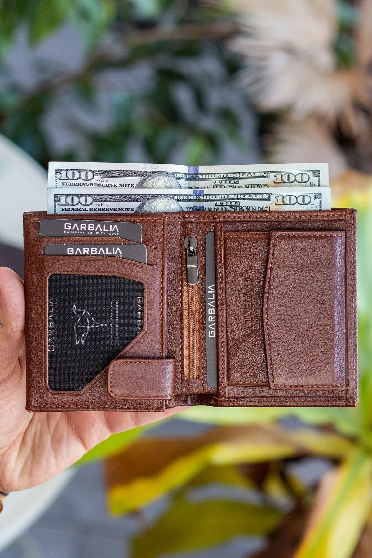 Dortmund Hakiki Deri Rfid Engelleyici Bozuk Para Bölmeli Naturel Taba Erkek Cüzdanı