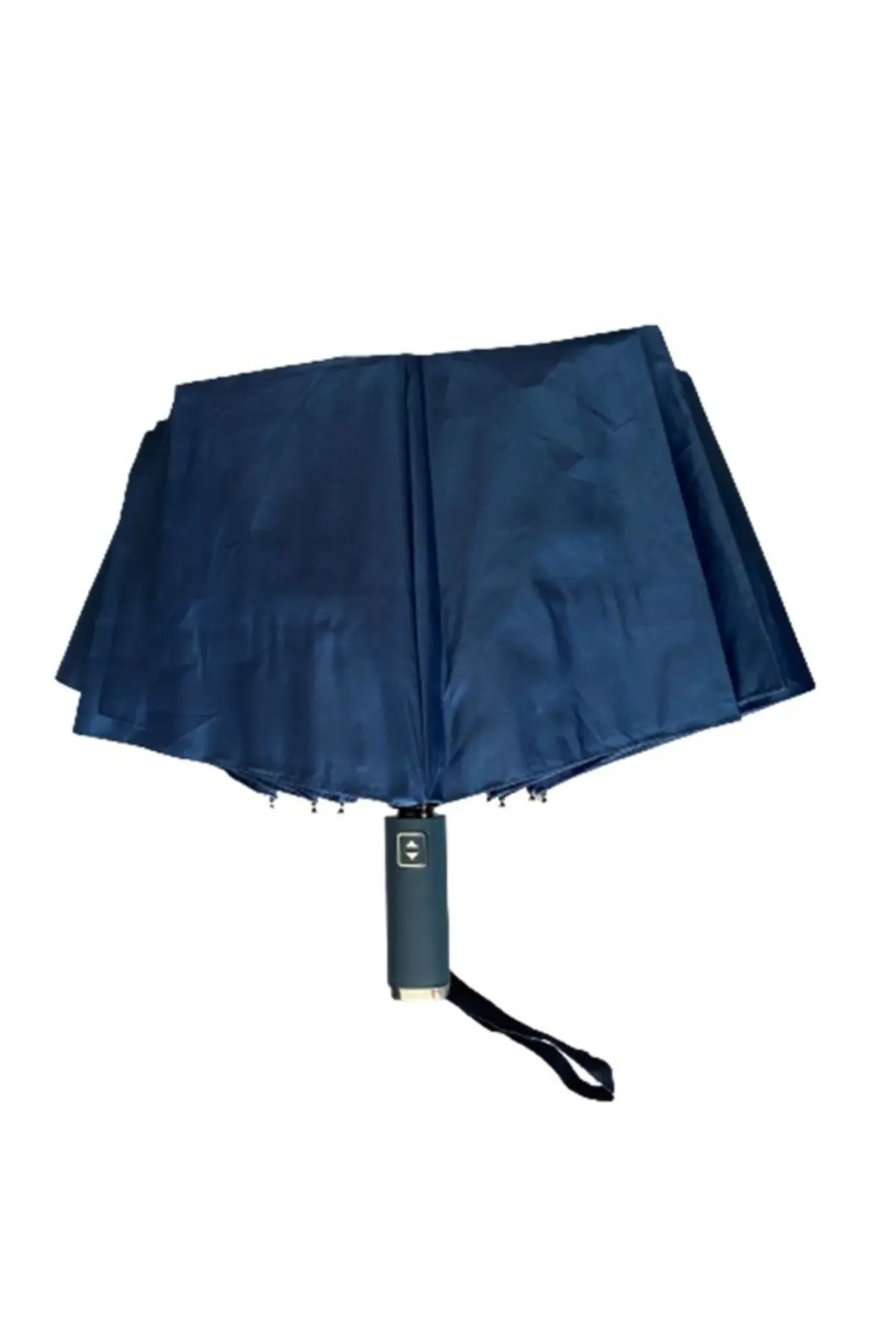 Lacivert Rüzgarda Kırılmayan Ekstra Güçlü Ekstra Dayanıklı Tam Otomatik Şemsiye