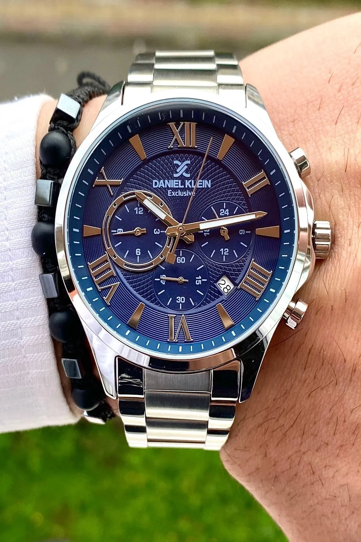 Paslanmaz Çelik Kordon Erkek Kol Saati+3atm Su Geçirmez