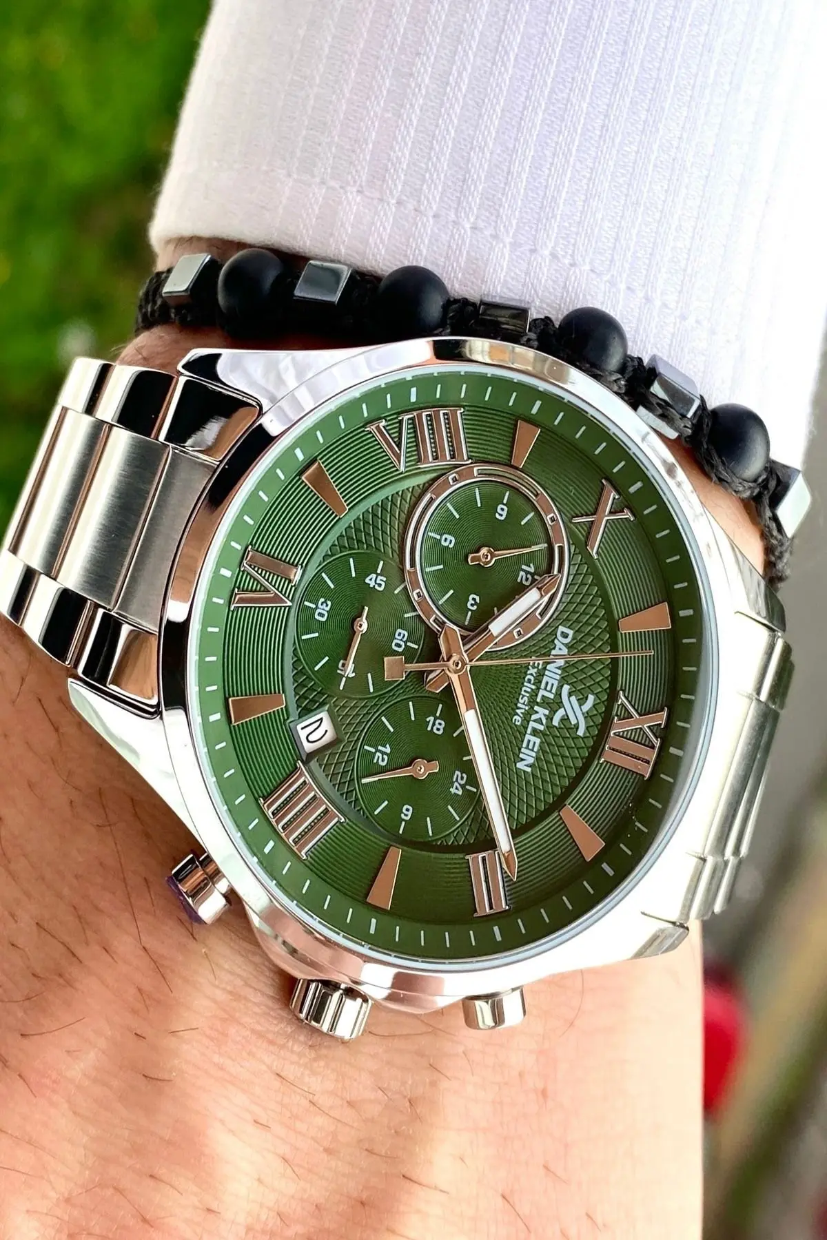 Paslanmaz Çelik Kordon Erkek Kol Saati+3 Atm Su Geçirmez 2 Yıl Garantili