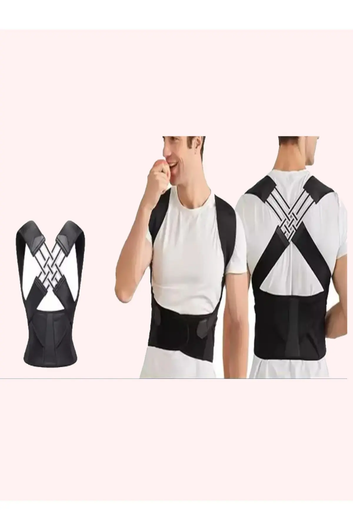 Hyfix Model Dik Duruş Ve Kamburluk Giderici Medikal Sırt-Bel Korsesi Kadın Erkek Kullanıma Uygun