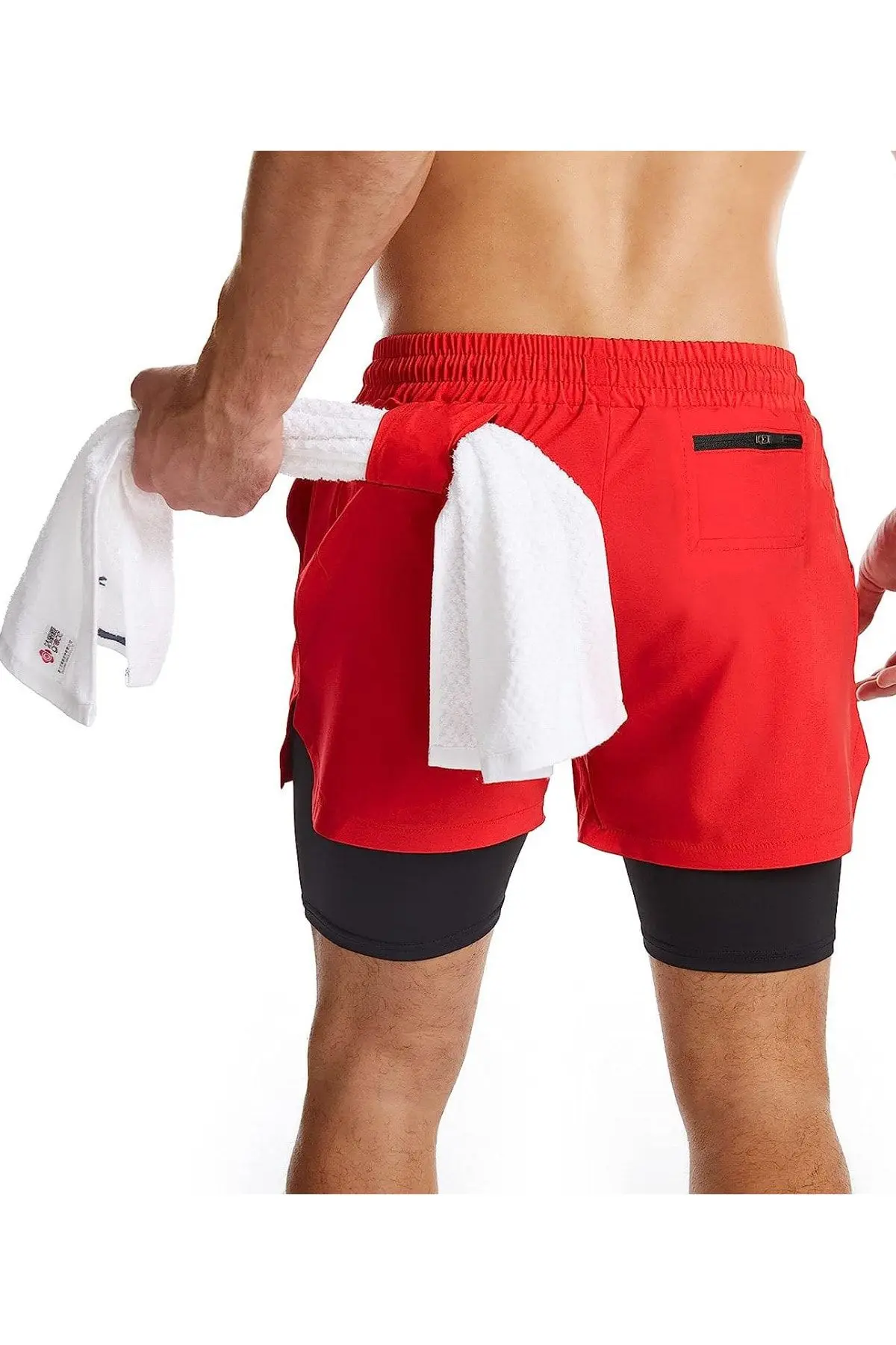 Erkek Running Hızlı Kuruma Micropoly Antrenman Halısaha Fitness Kısa Taytlı Outdoor Şort