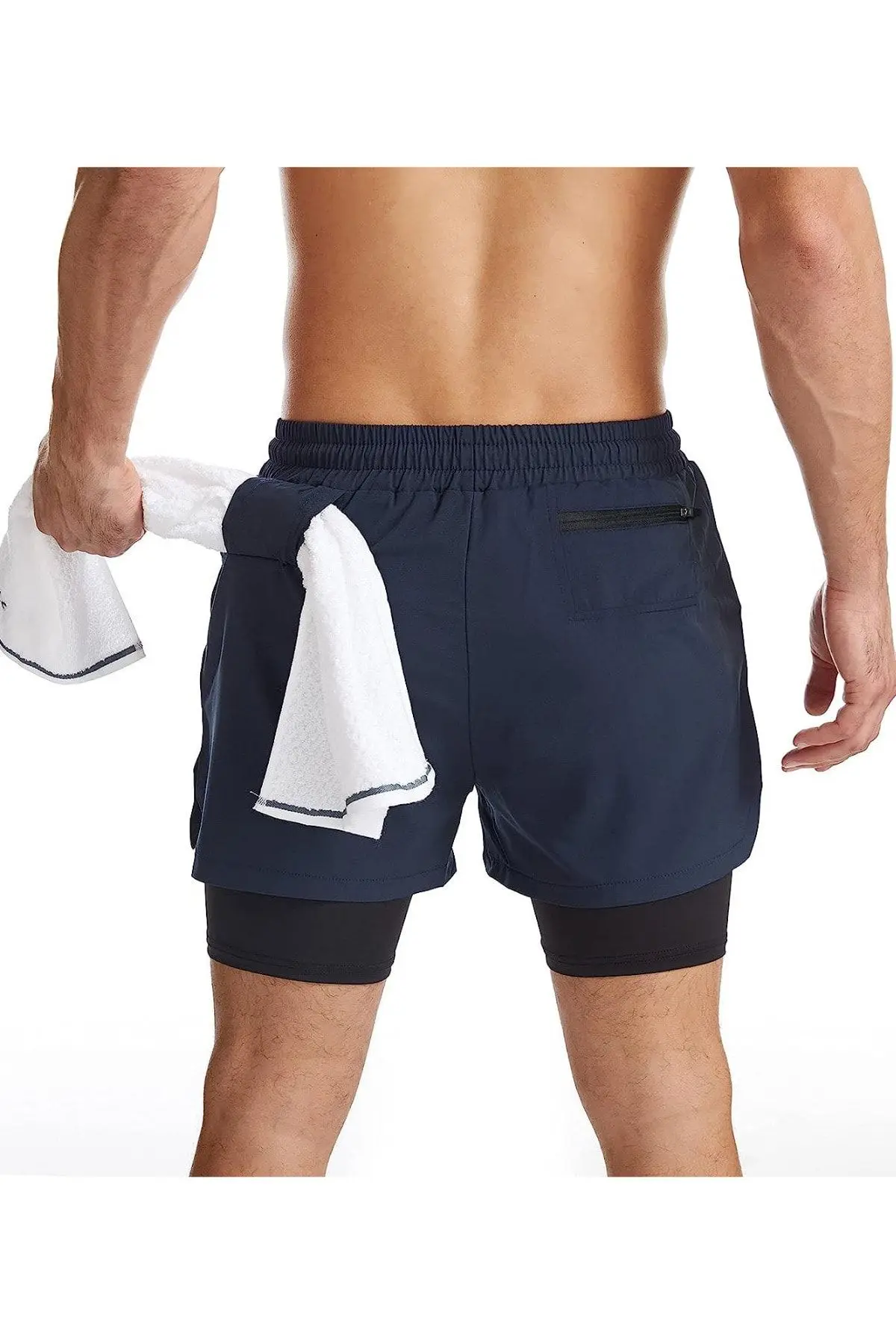 Erkek Running Hızlı Kuruma Micropoly Antrenman Halısaha Fitness Kısa Taytlı Outdoor Şort