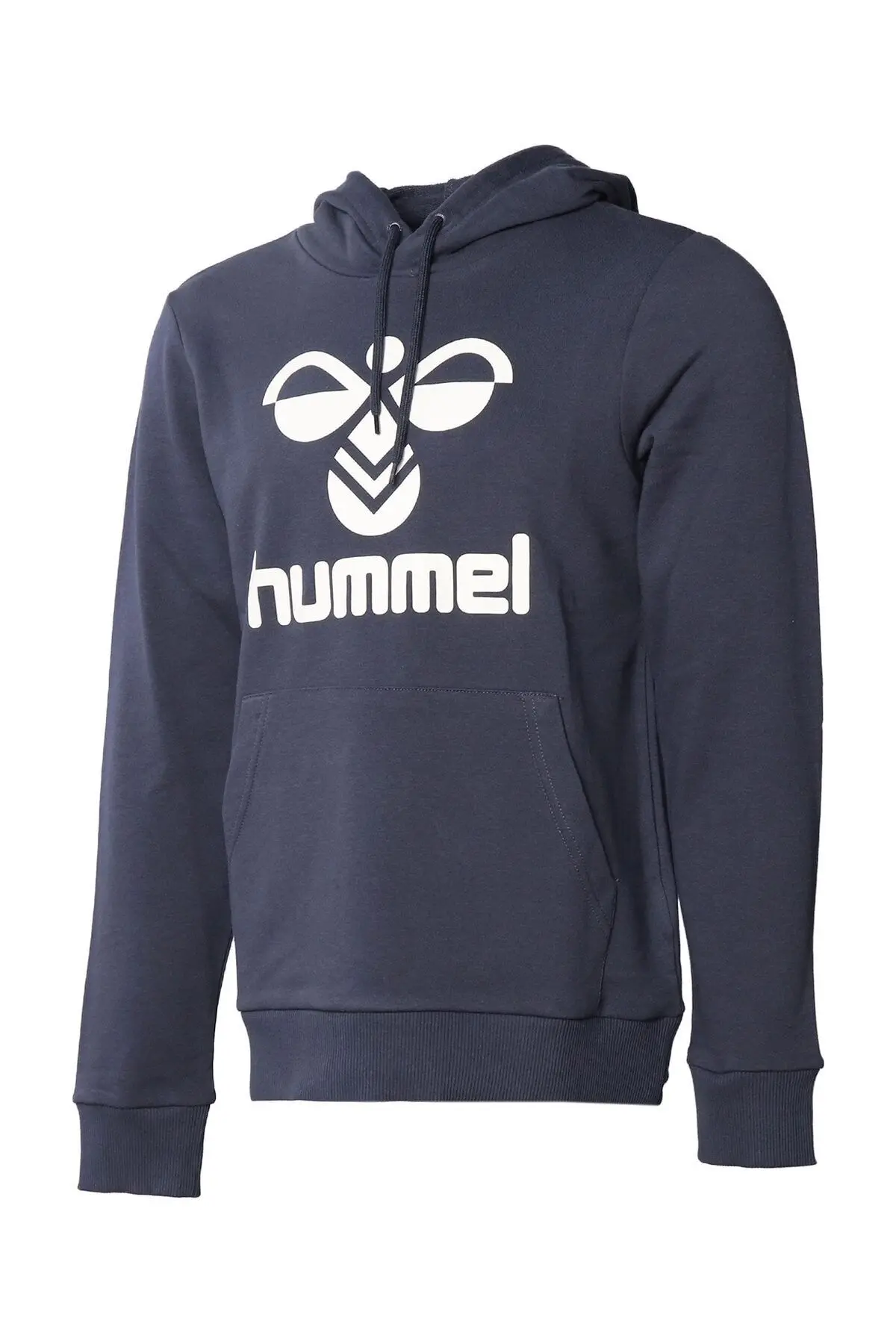 hummel Arus - Erkek Lacivert Kapüşonlu Sweatshirt